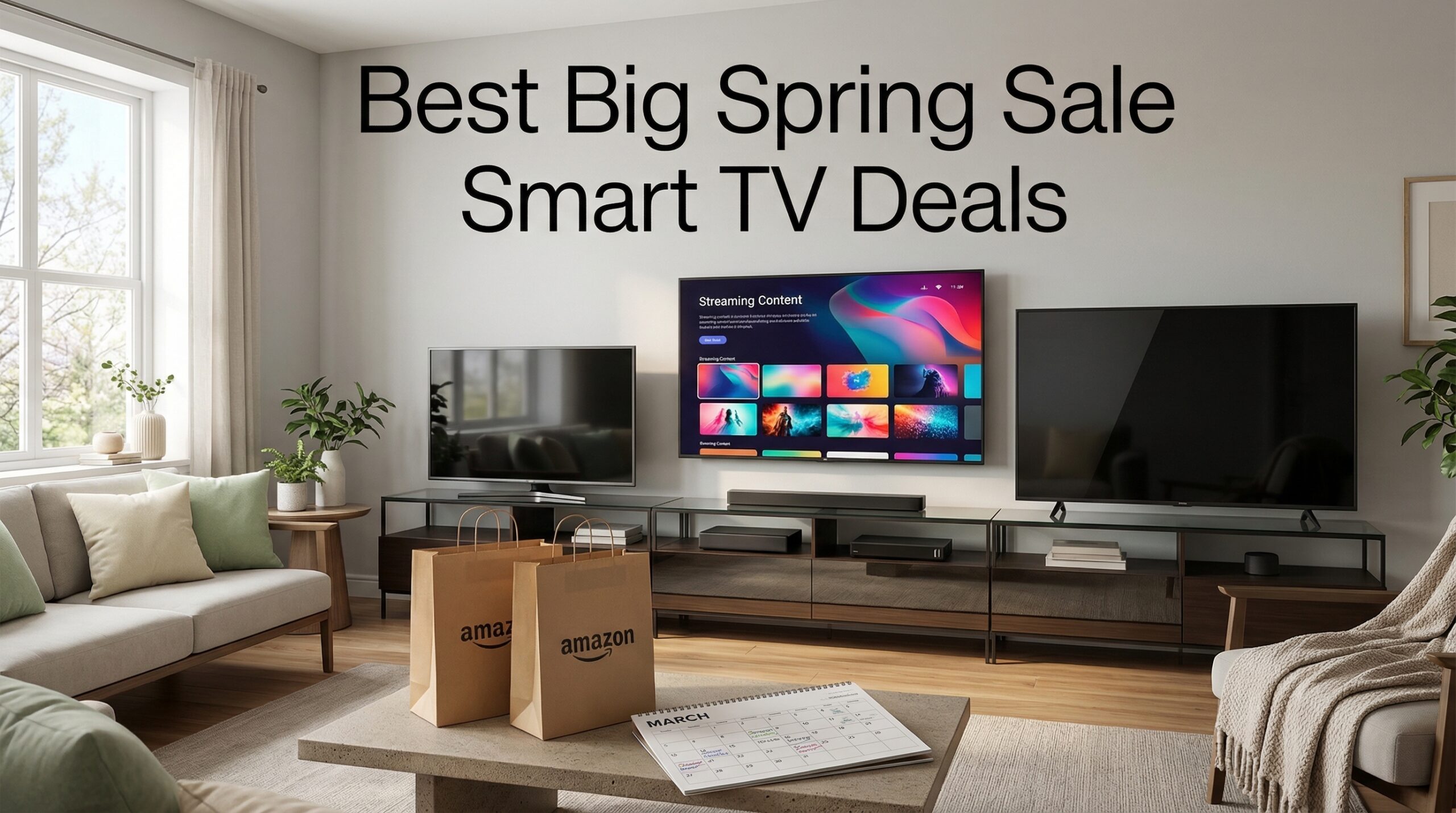 Best Big Spring Sale Smart TV Deals on Amazon