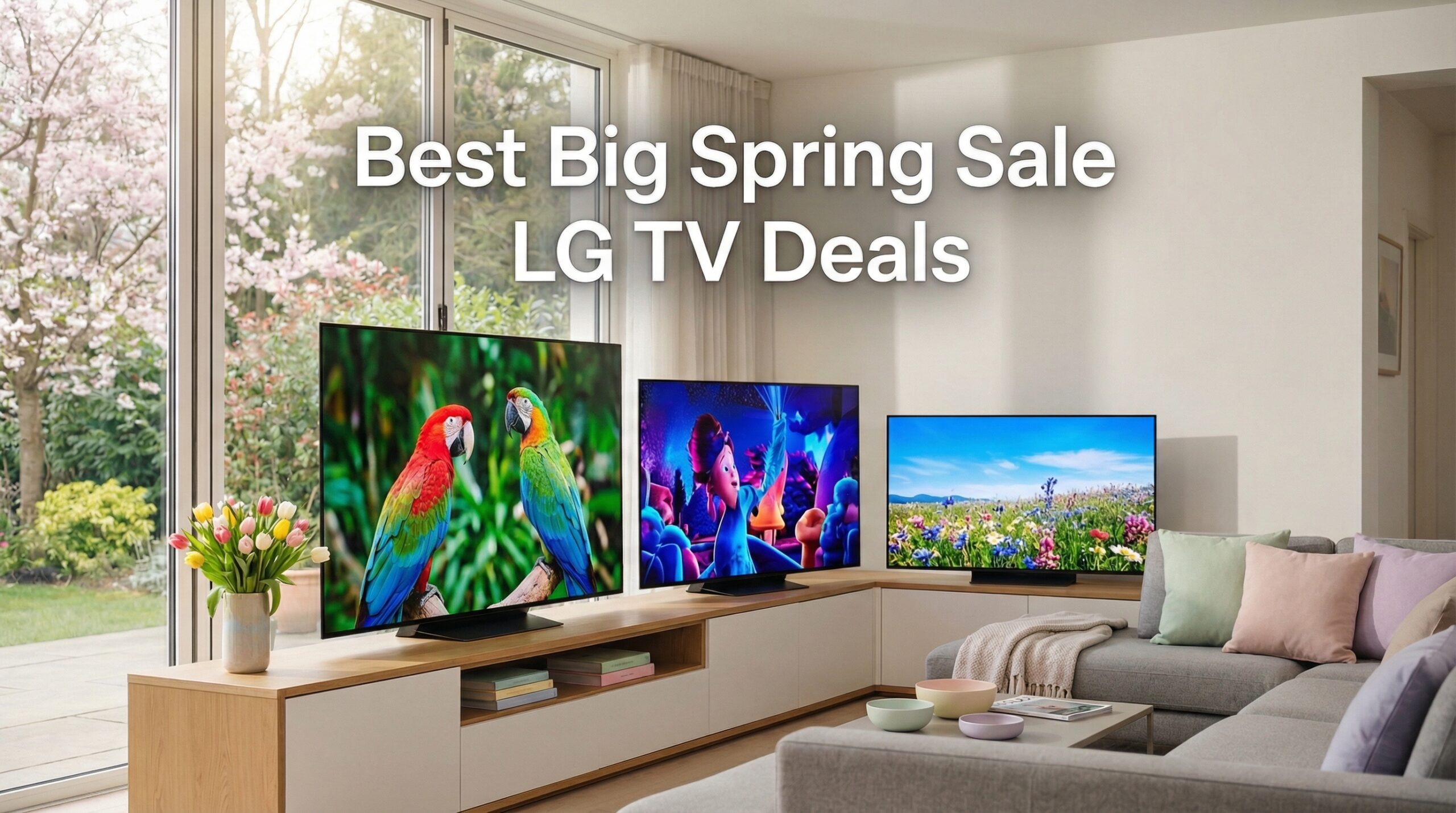 Best Big Spring Sale LG TV Deals on Amazon