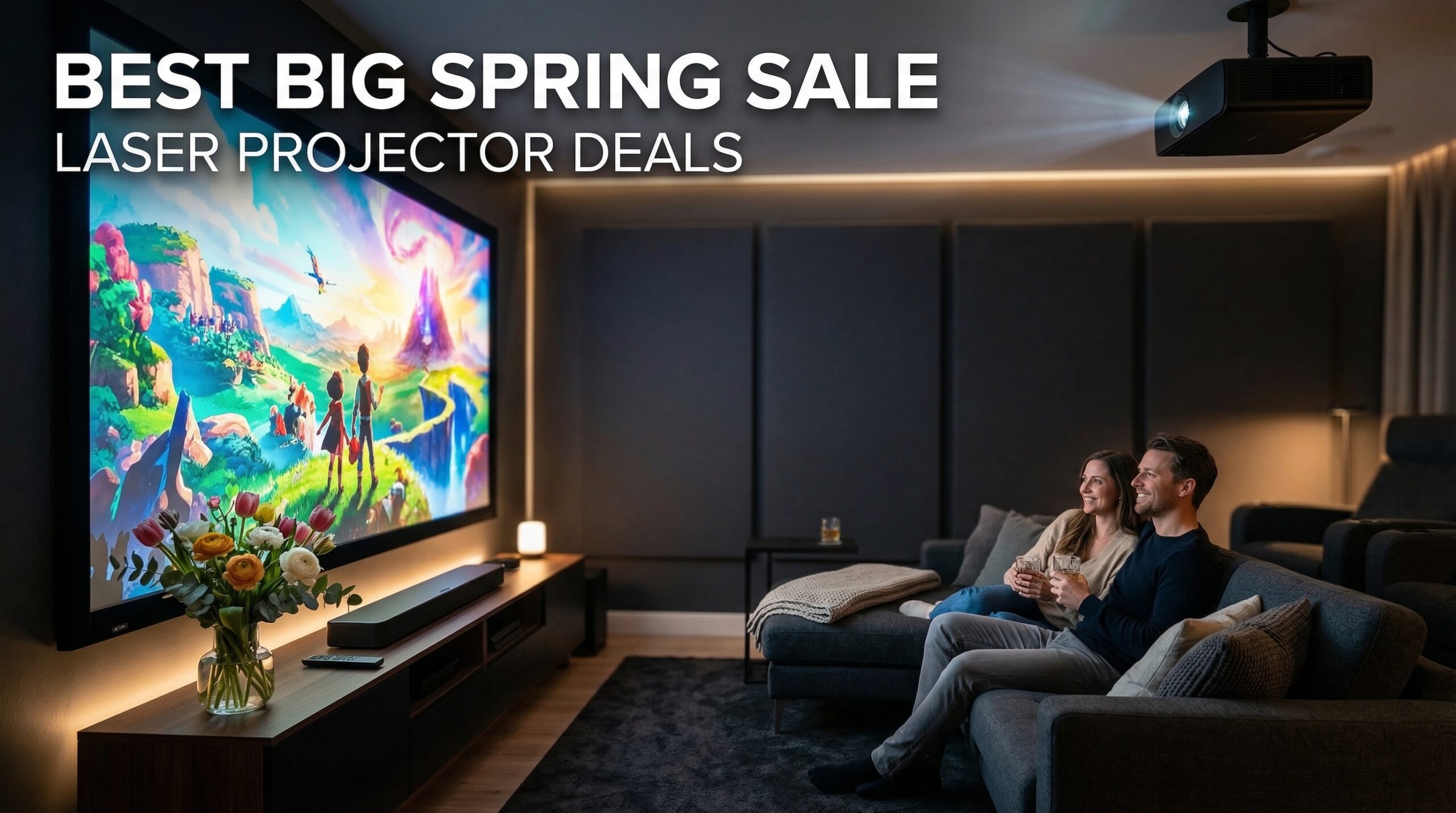 Best Big Spring Sale Laser Projector Deals on Amazon