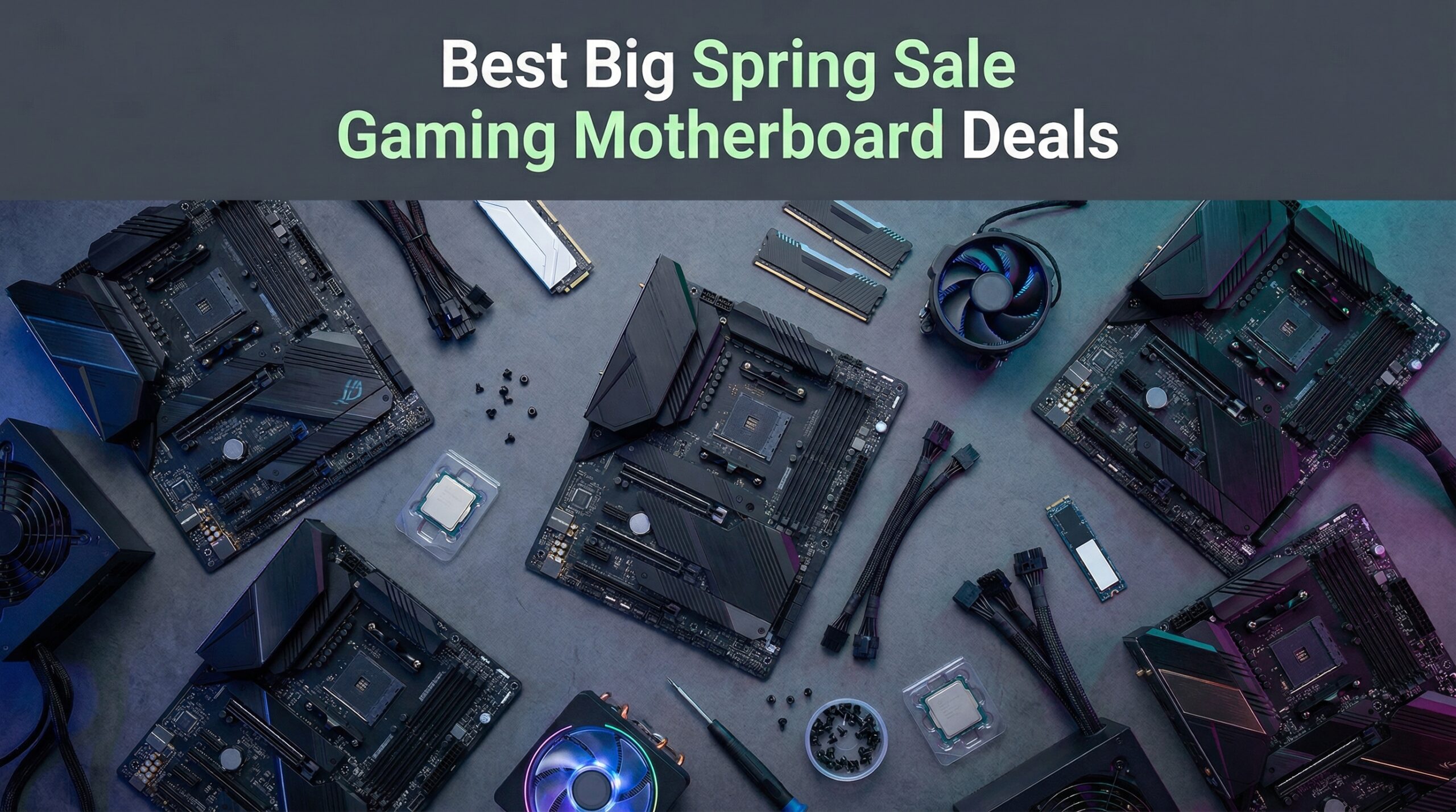 Best Big Spring Sale Gaming Motherboard Deals on Amazon