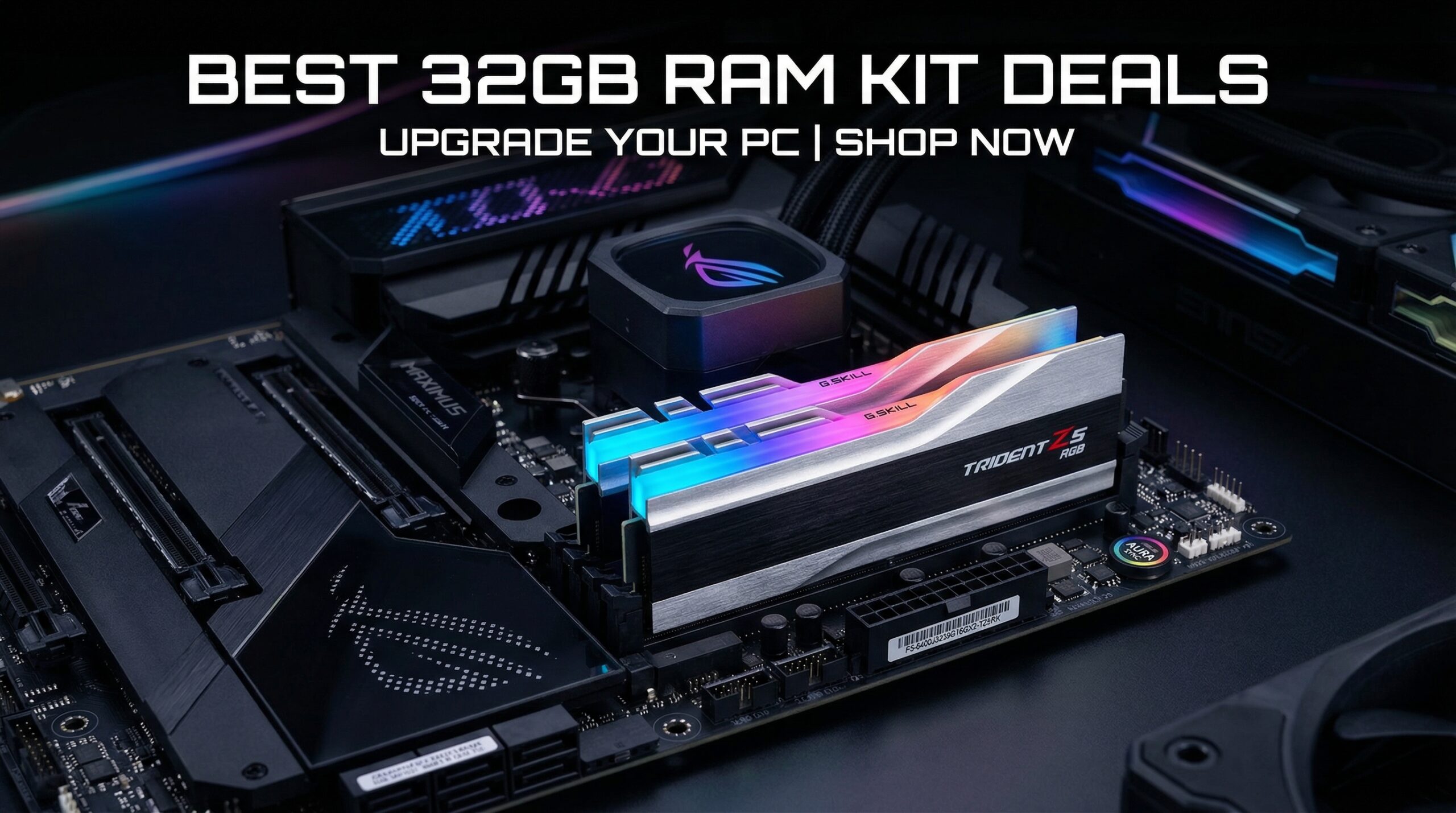 Best Big Spring Sale 32GB RAM Kit Deals on Amazon
