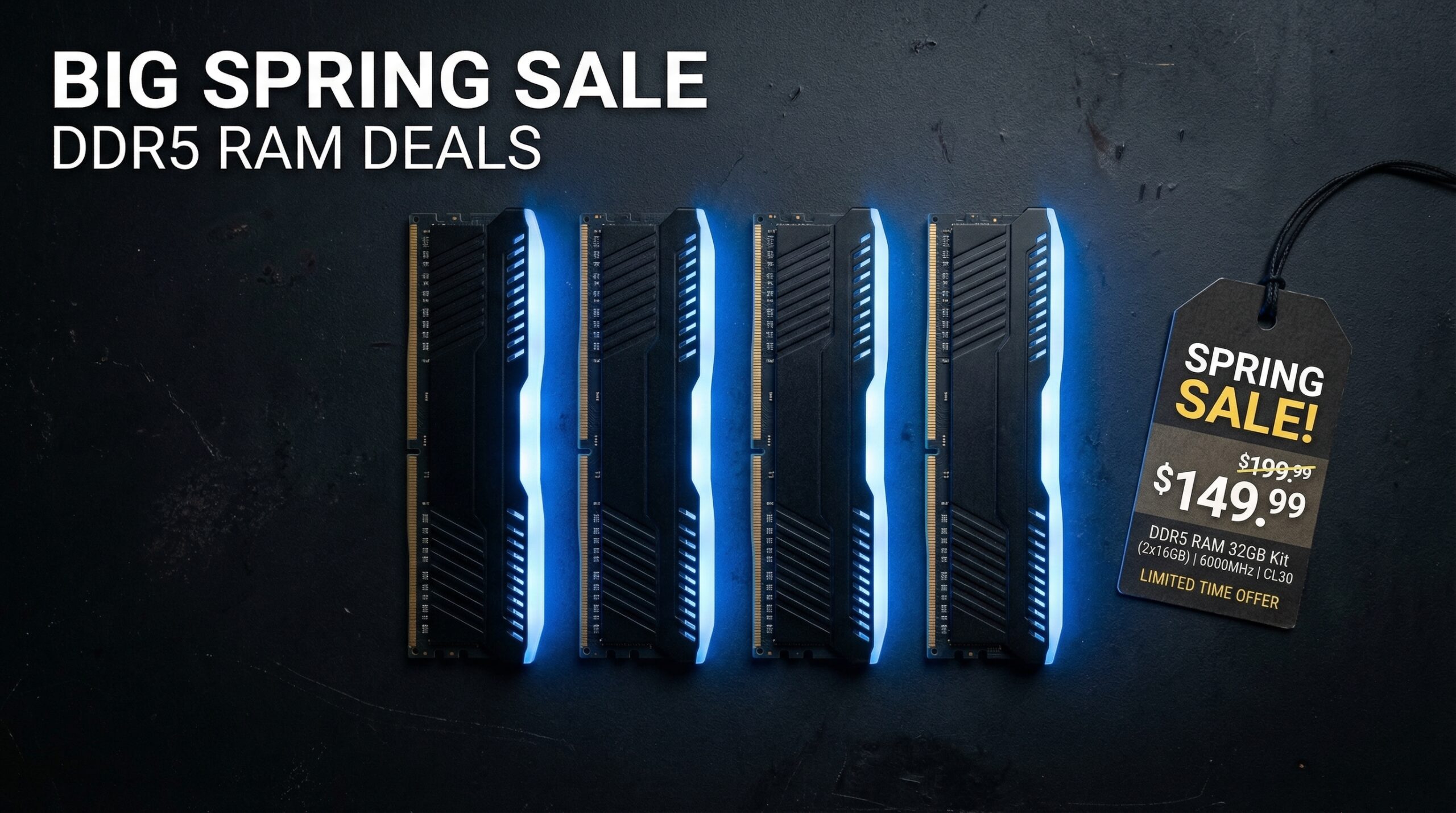 Best Big Spring Sale DDR5 RAM Deals on Amazon