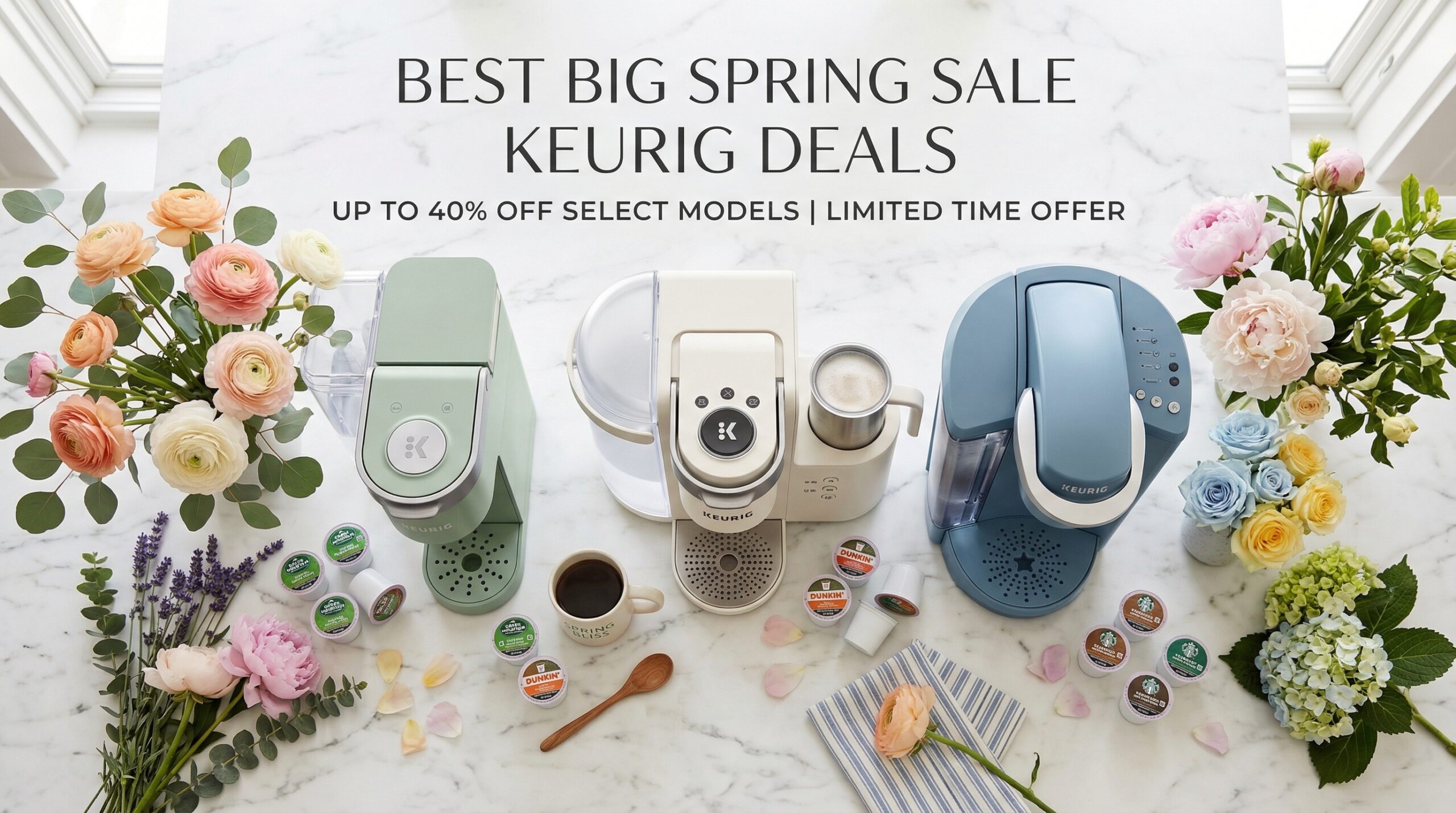 Best Big Spring Sale Keurig Coffee Maker Deals on Amazon