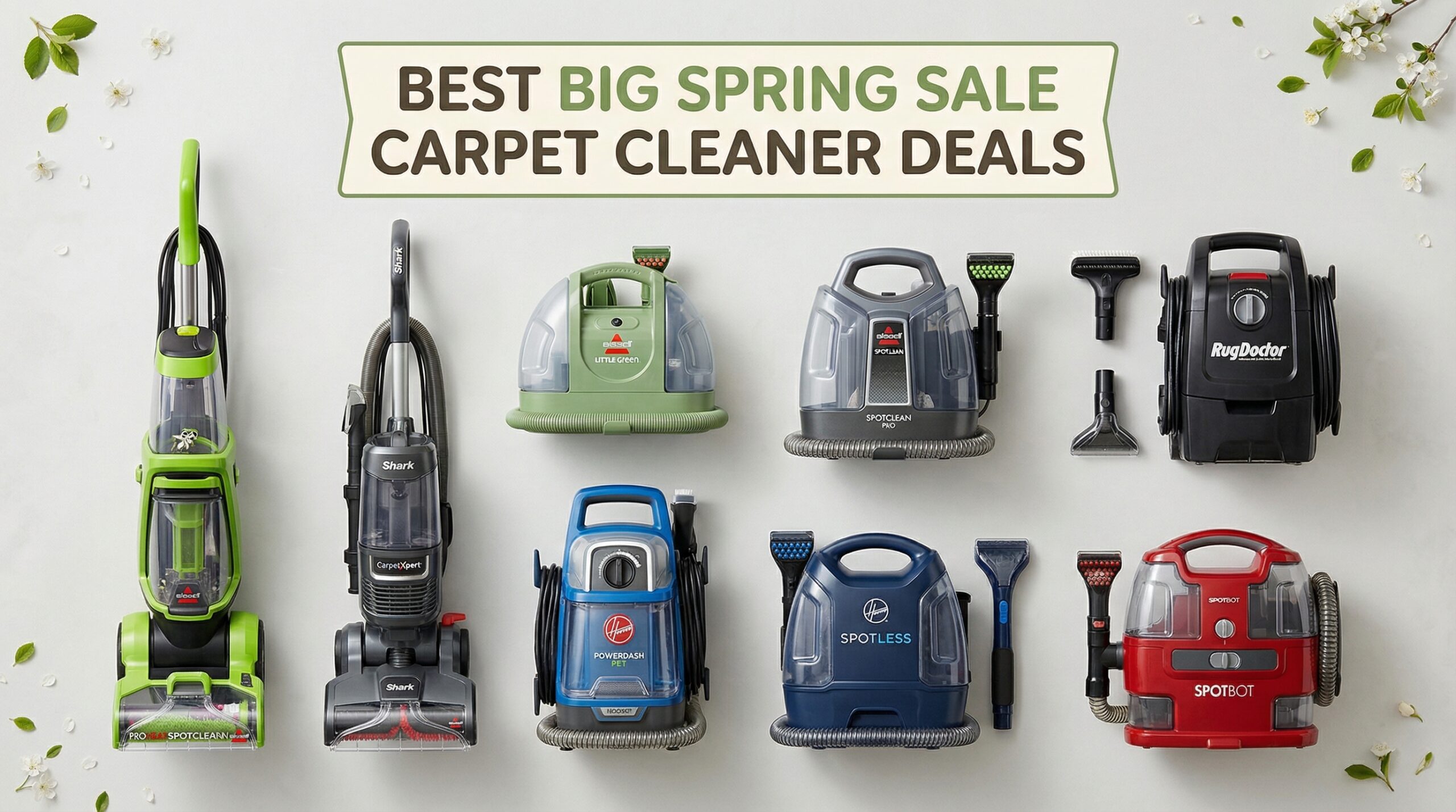 Best Big Spring Sale Carpet Cleaner Deals on Amazon