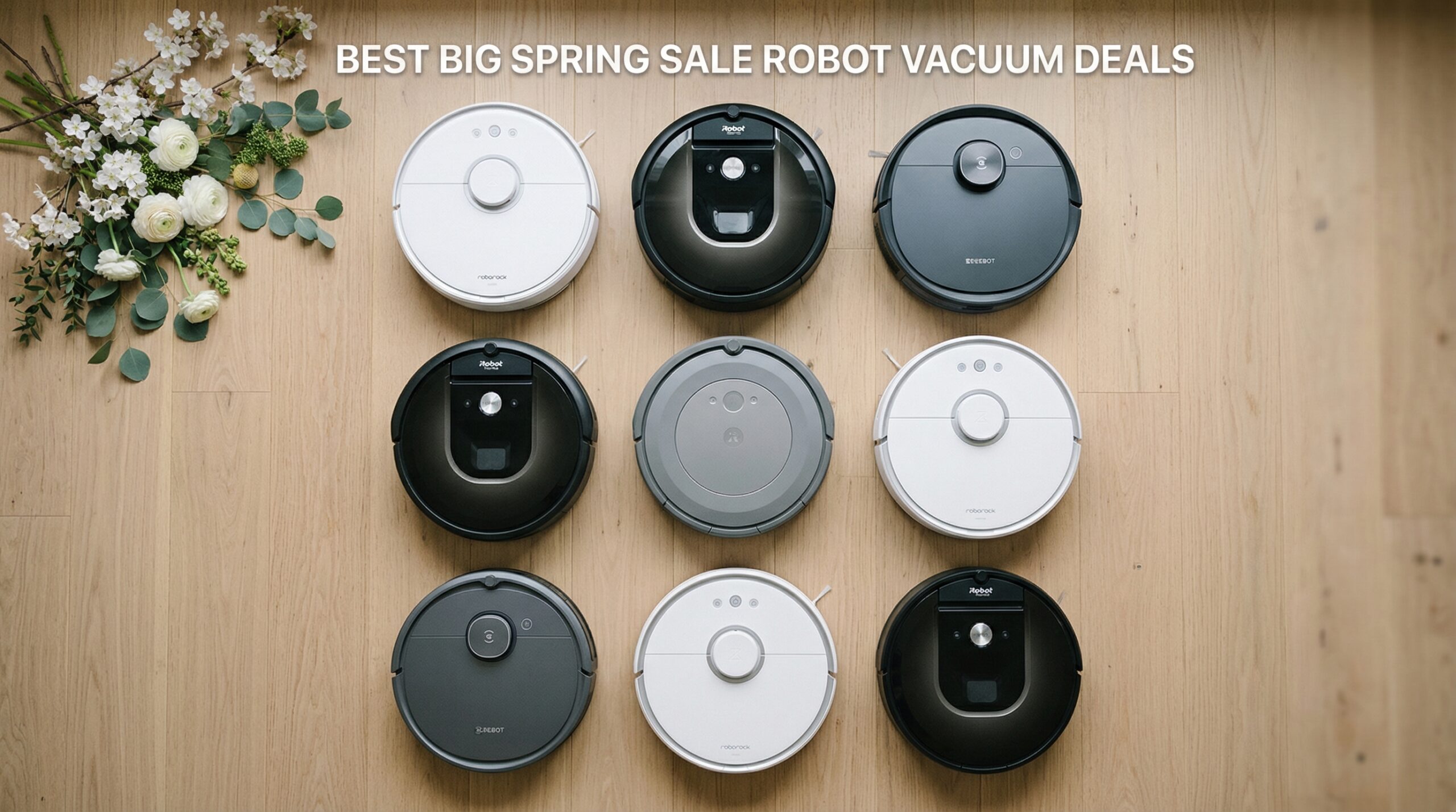 Best Big Spring Sale Robot Vacuum Deals on Amazon
