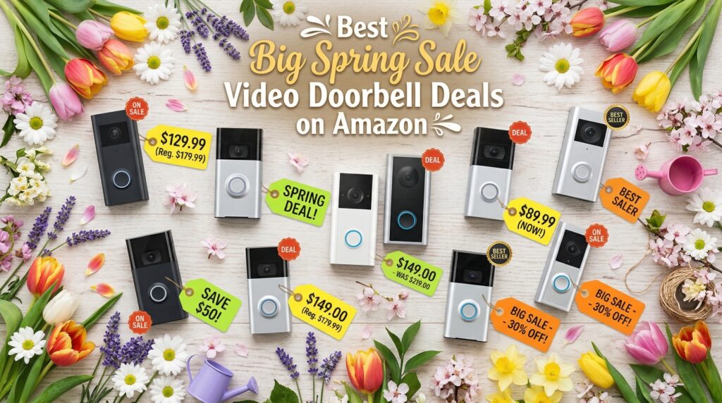 Current image: Best Big Spring Sale Video Doorbell Deals on Amazon