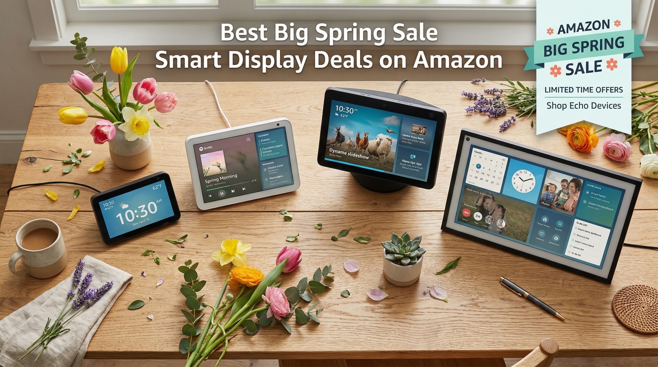 Best Big Spring Sale Smart Display Deals on Amazon