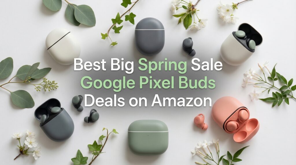 Current image: Best Big Spring Sale Google Pixel Buds Deals on Amazon