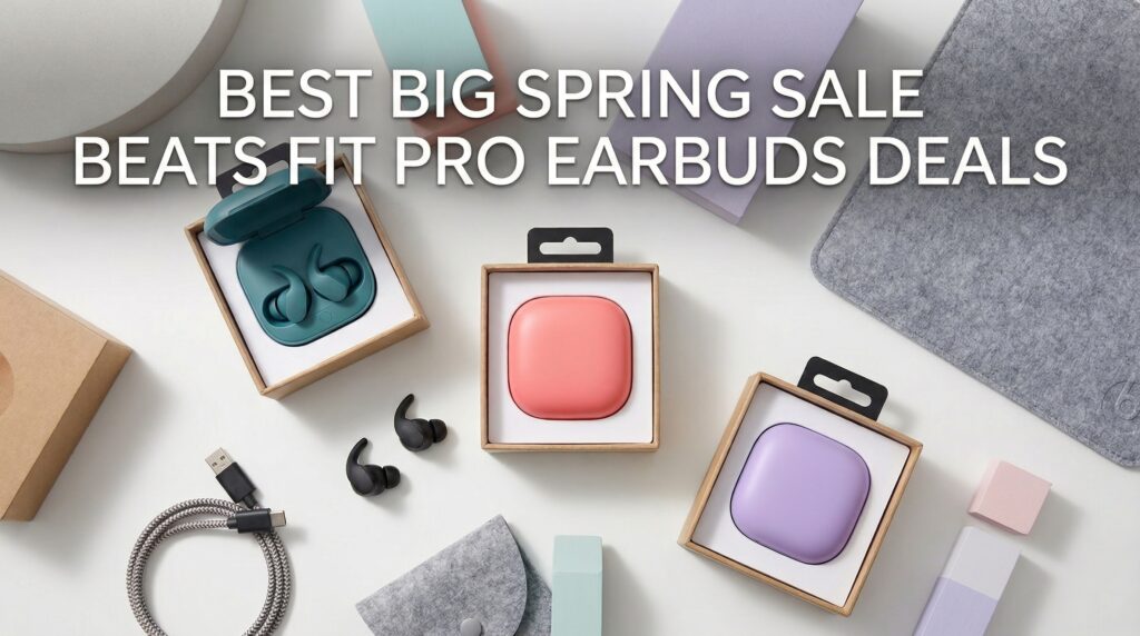 Current image: Best Big Spring Sale Beats Fit Pro Earbuds Deals on Amazon