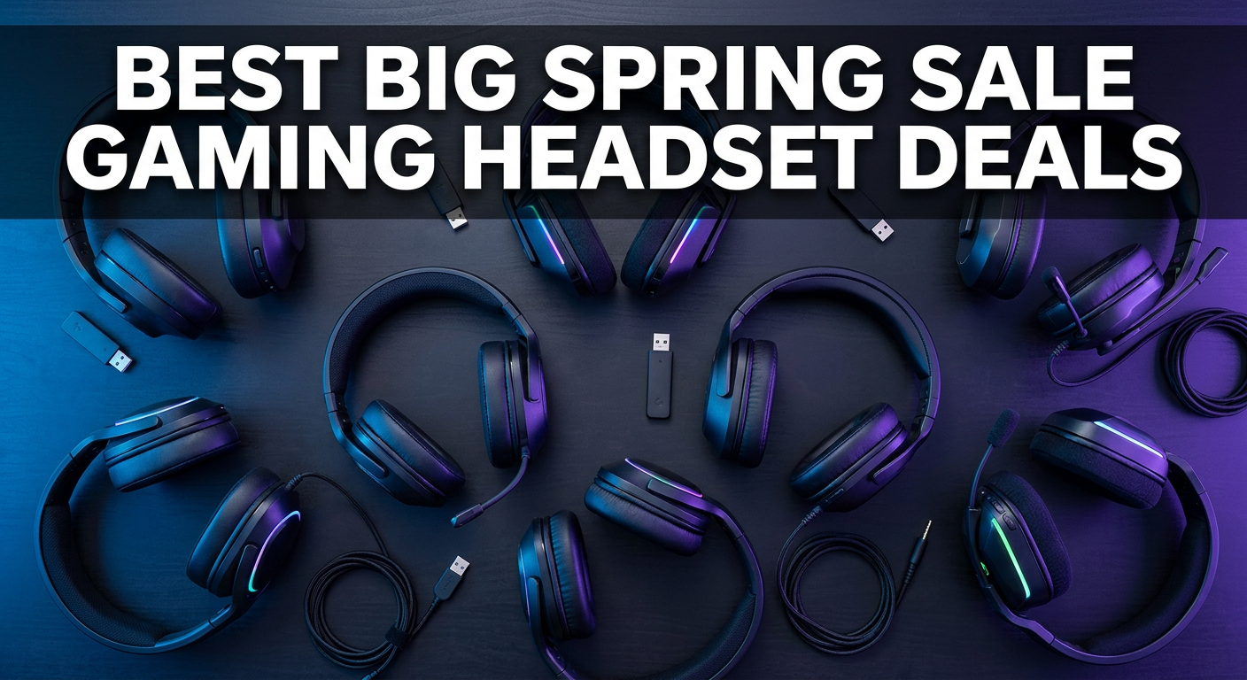 Best Big Spring Sale Gaming Headset Deals on Amazon