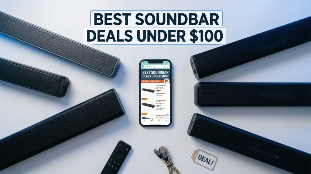 Current image: Best Big Spring Sale Soundbar Under $100 Deals on Amazon