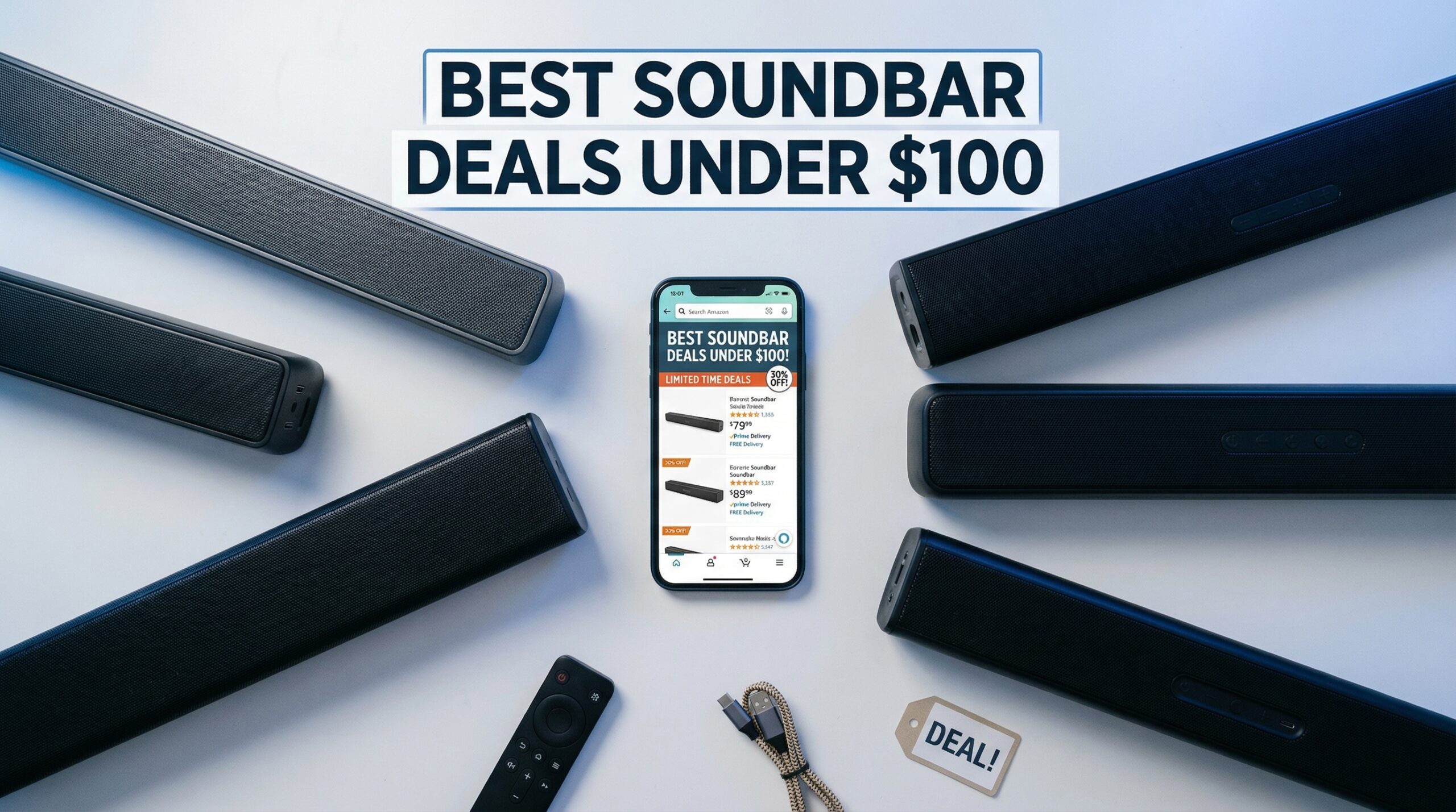 Best Big Spring Sale Soundbar Under $100 Deals on Amazon
