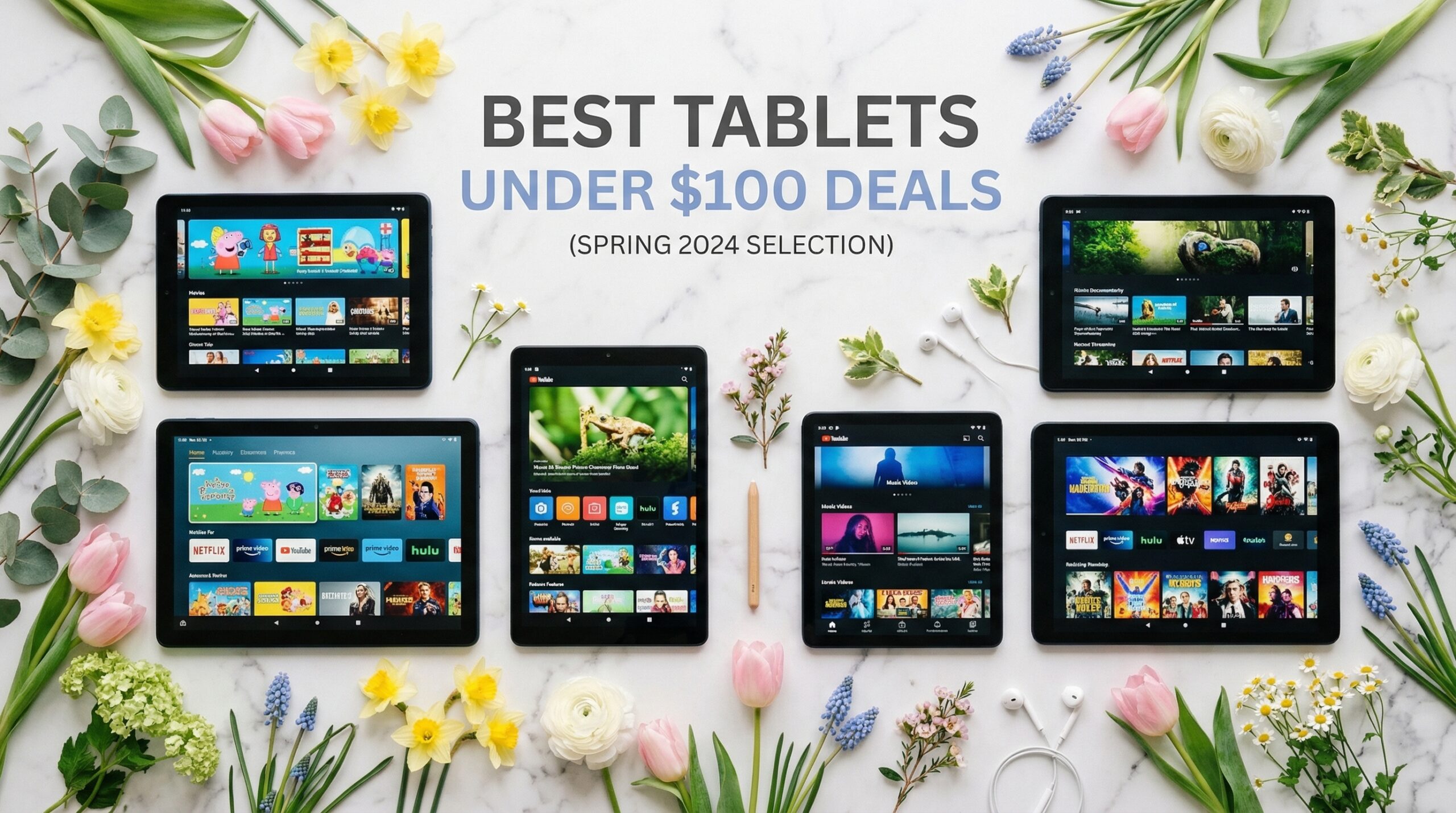 Best Big Spring Sale Tablet Under $100 Deals on Amazon