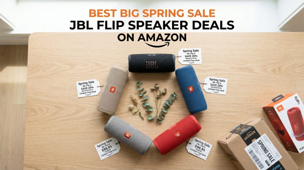 Current image: Best Big Spring Sale JBL Flip Speaker Deals on Amazon