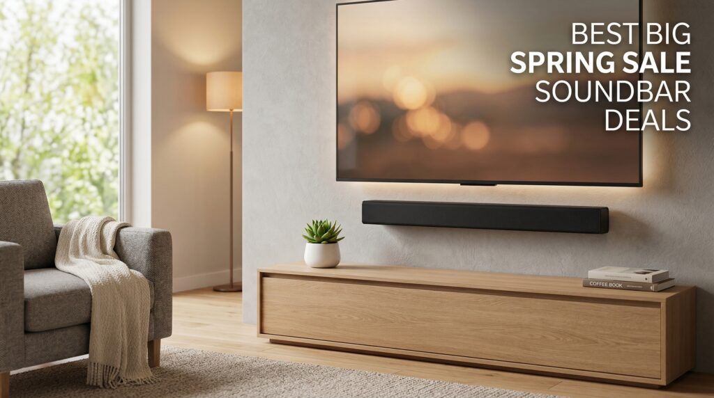 Current image: Best Big Spring Sale Soundbar Deals on Amazon
