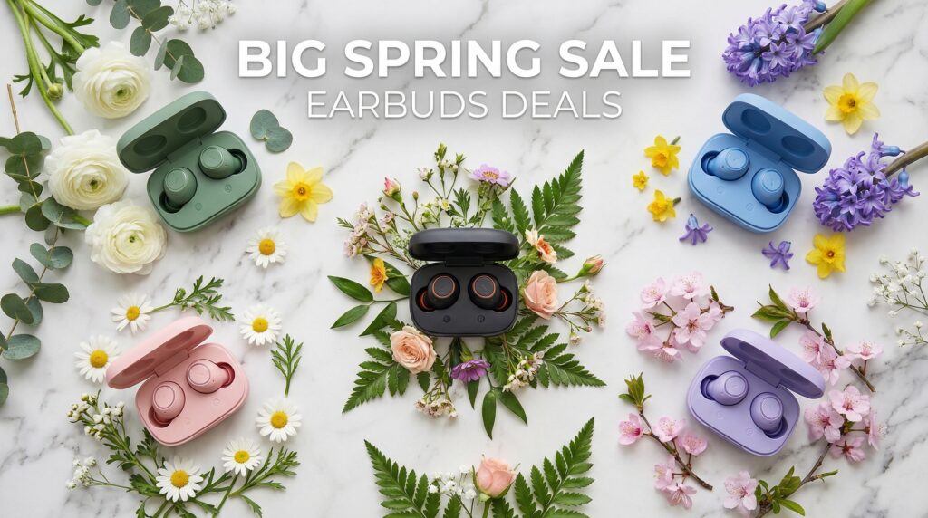 Current image: Best Big Spring Sale True Wireless Earbuds Deals on Amazon