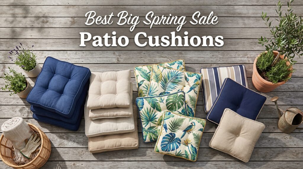 Current image: Best Big Spring Sale Patio Chair Cushions Deals on Amazon