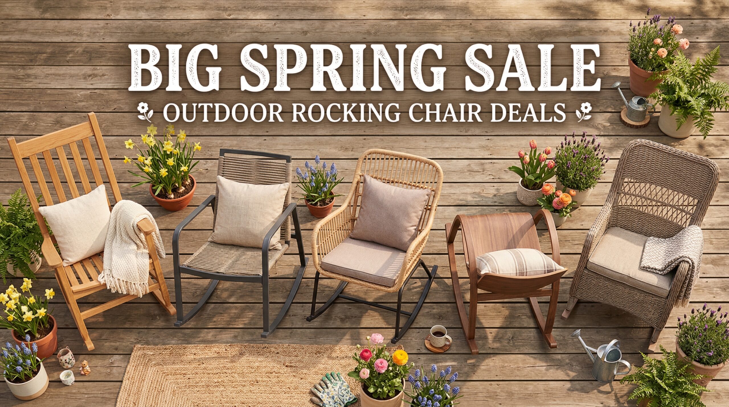 Best Big Spring Sale Outdoor Rocking Chair Deals on Amazon
