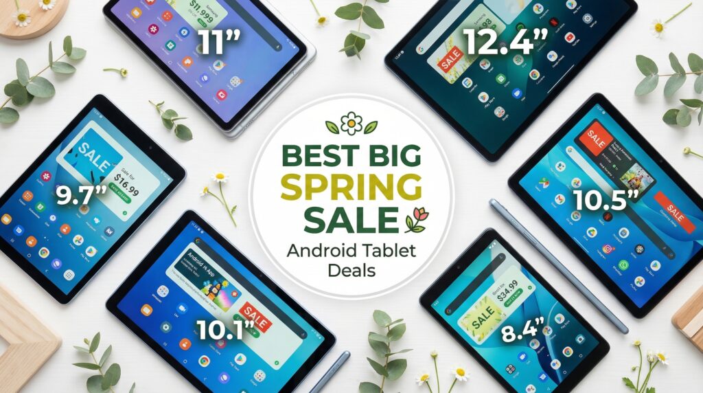 Current image: Best Big Spring Sale Android Tablet Deals on Amazon