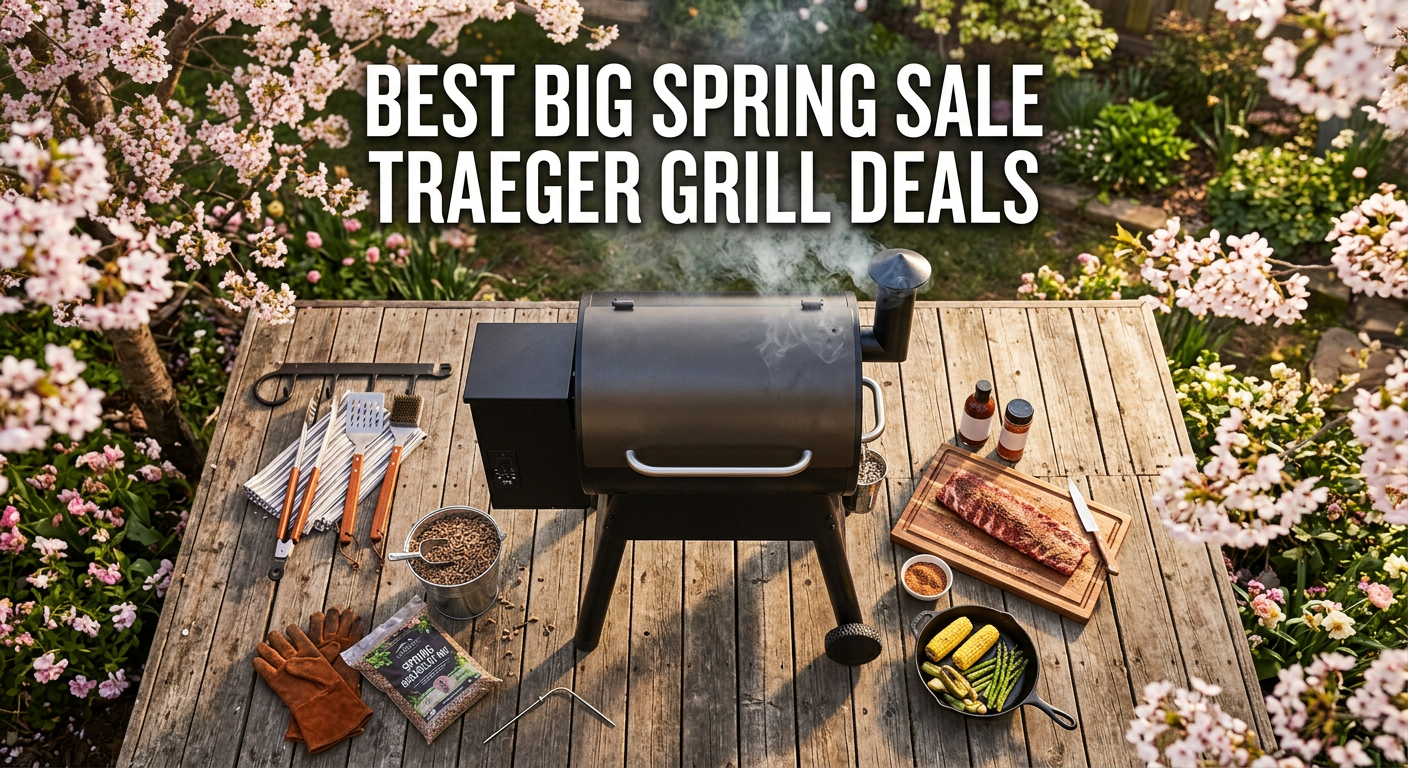 Best Big Spring Sale Traeger Grill Deals on Amazon