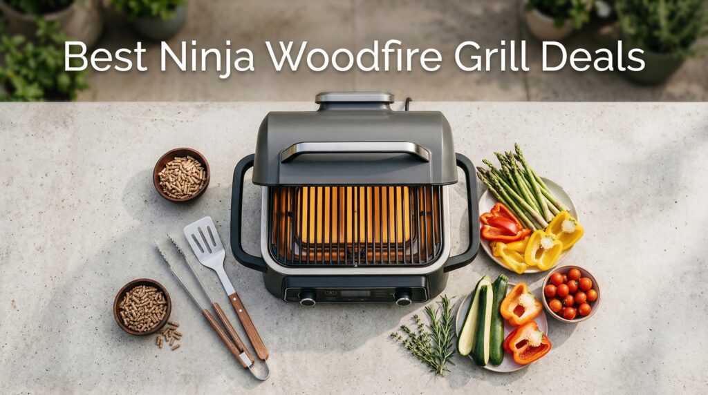 Current image: Best Big Spring Sale Ninja Woodfire Grill Deals on Amazon