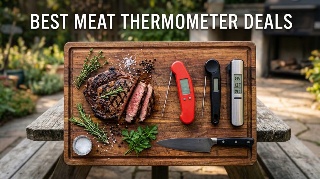 Current image: Best Big Spring Sale Meat Thermometer Deals on Amazon