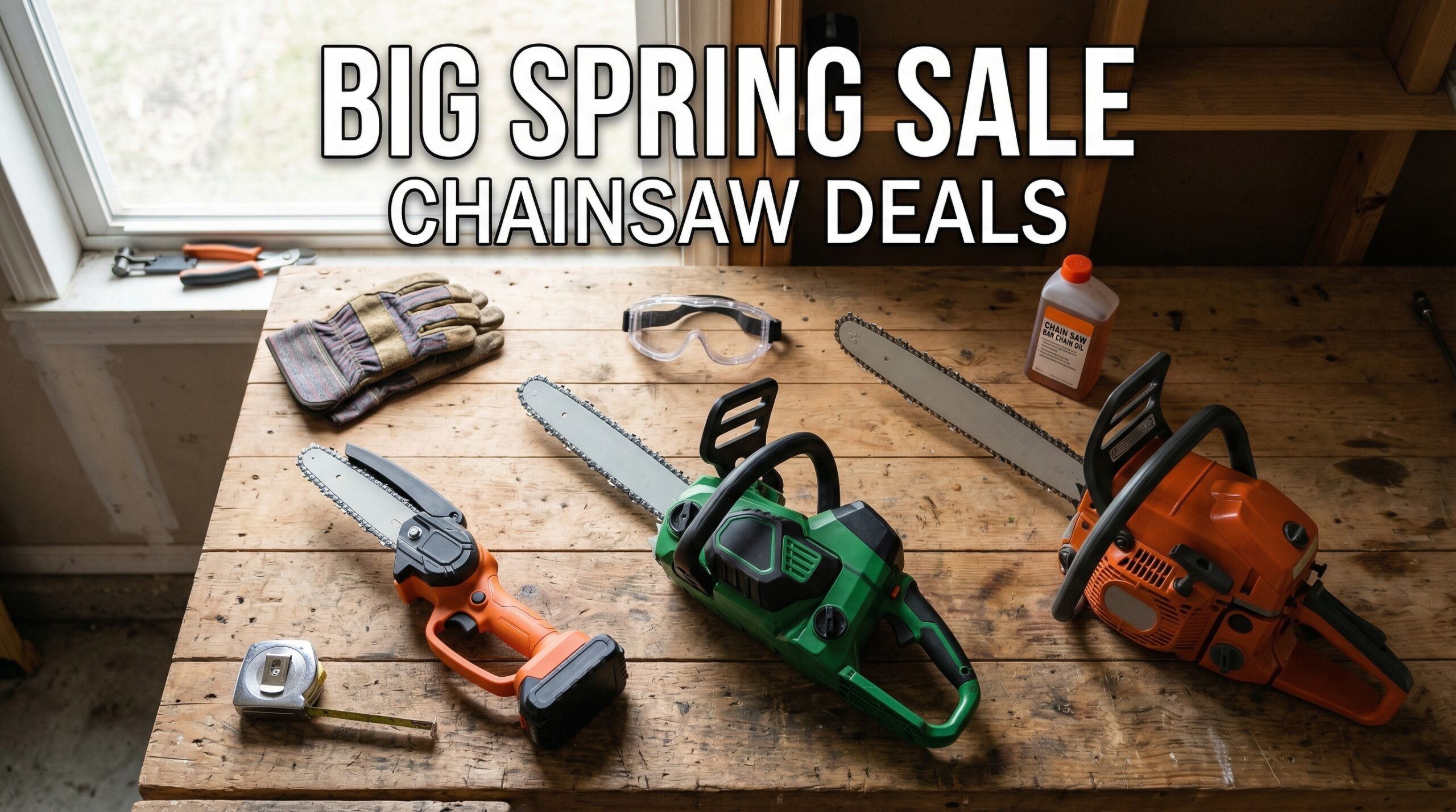 Best Big Spring Sale Chainsaw Deals on Amazon