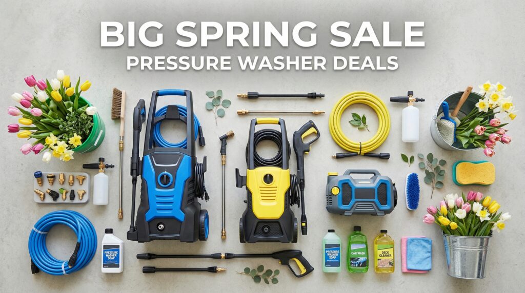 Current image: Best Big Spring Sale Pressure Washer Deals on Amazon