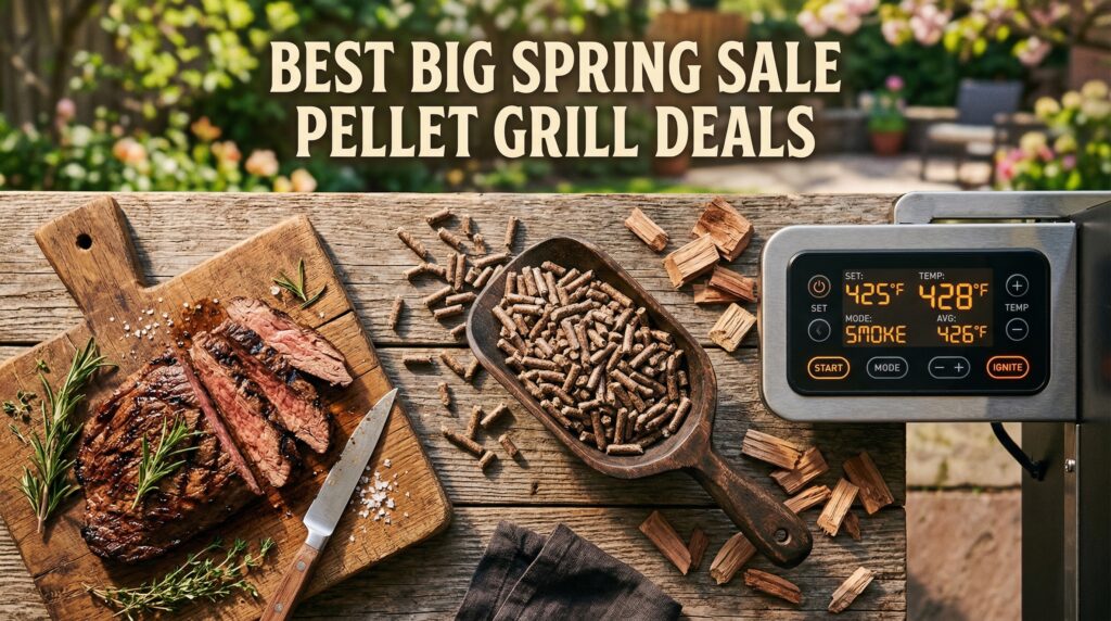 Current image: Best Big Spring Sale Pellet Grill Deals on Amazon