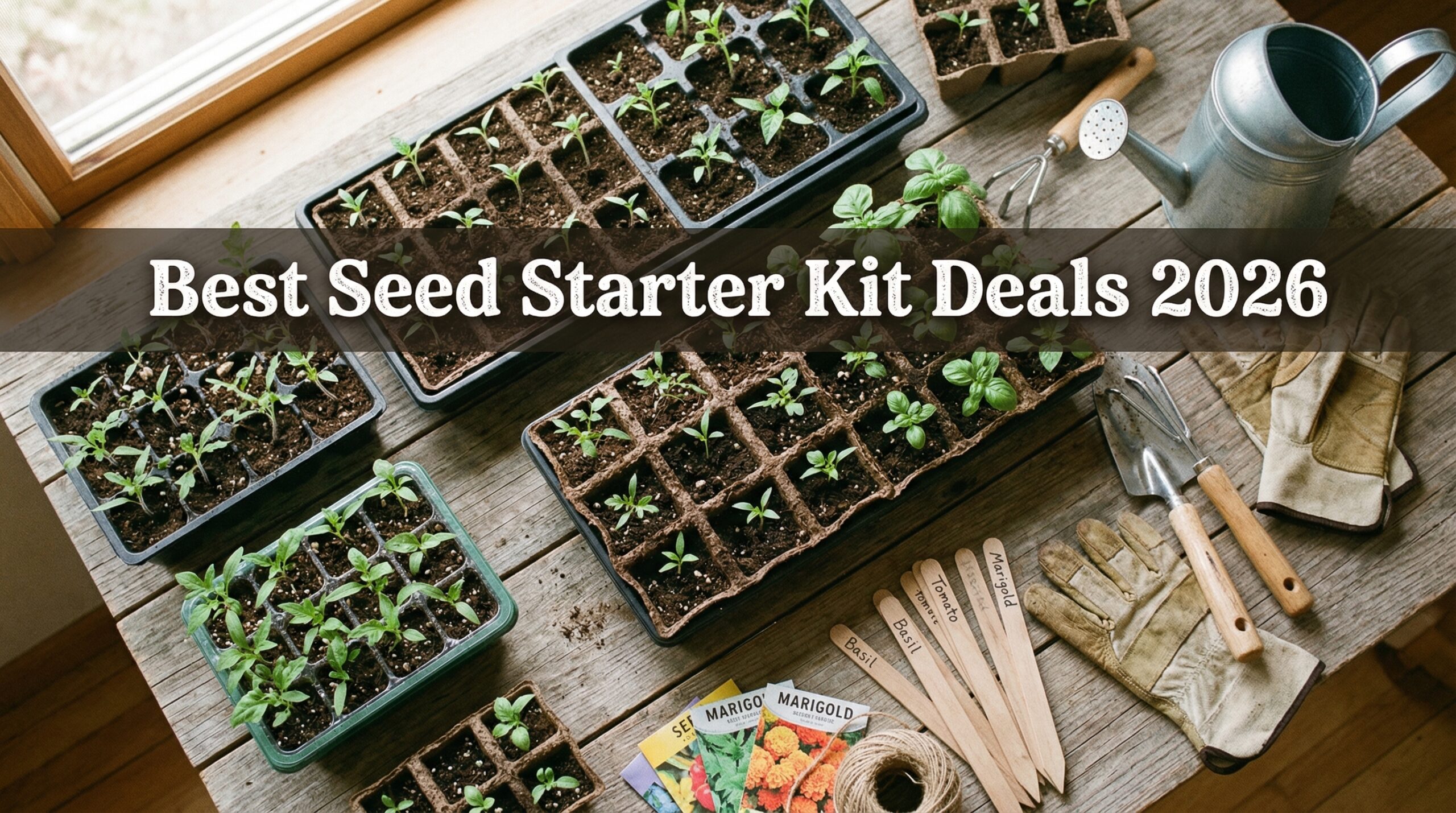 Best Big Spring Sale Seed Starter Kit Deals on Amazon
