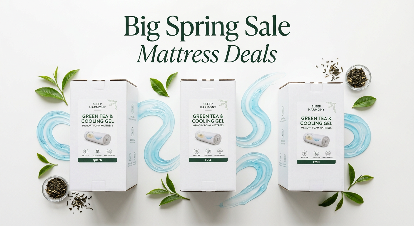Best Big Spring Sale Memory Foam Mattress Deals on Amazon