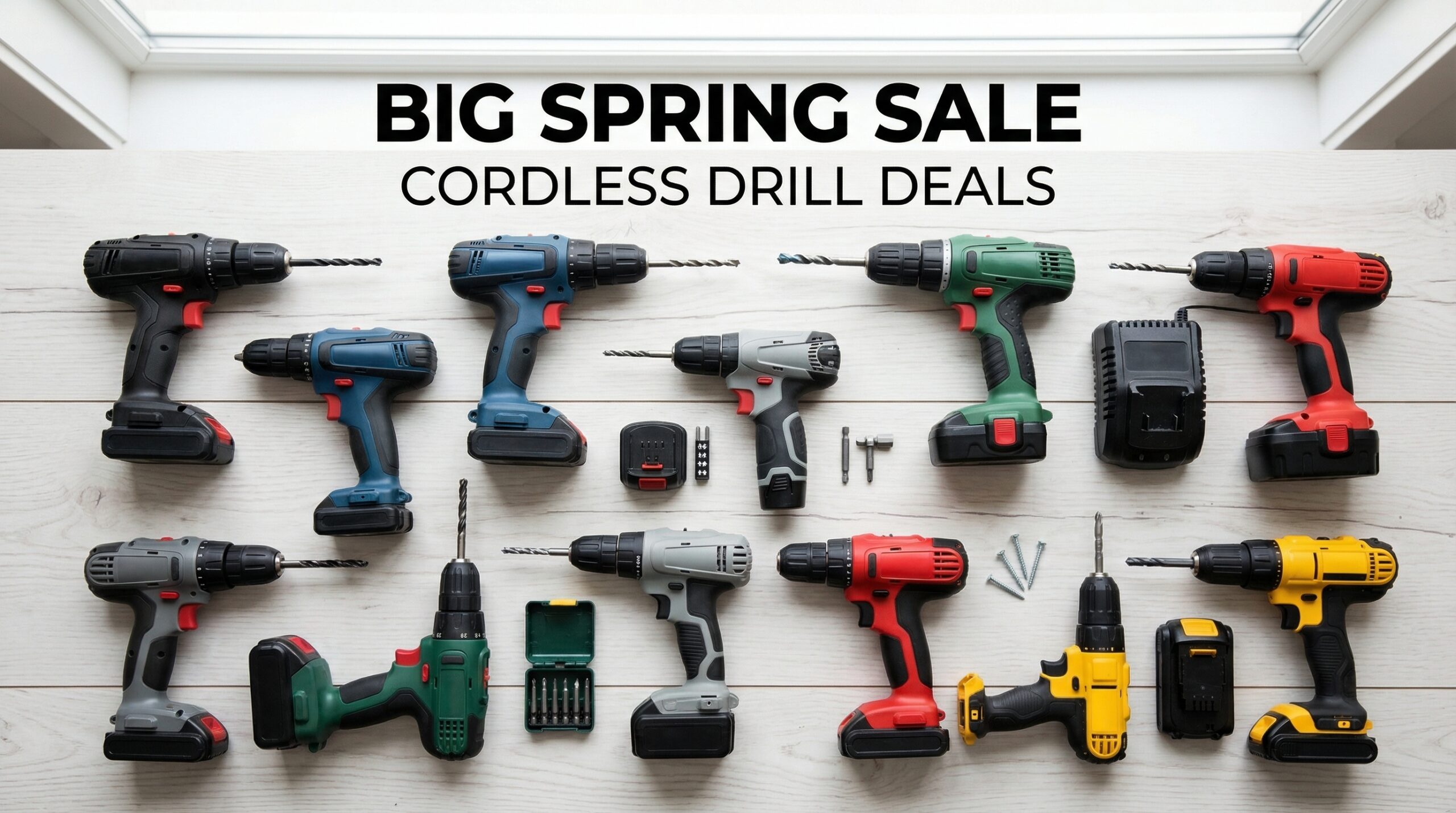 Best Big Spring Sale Cordless Drill Deals on Amazon