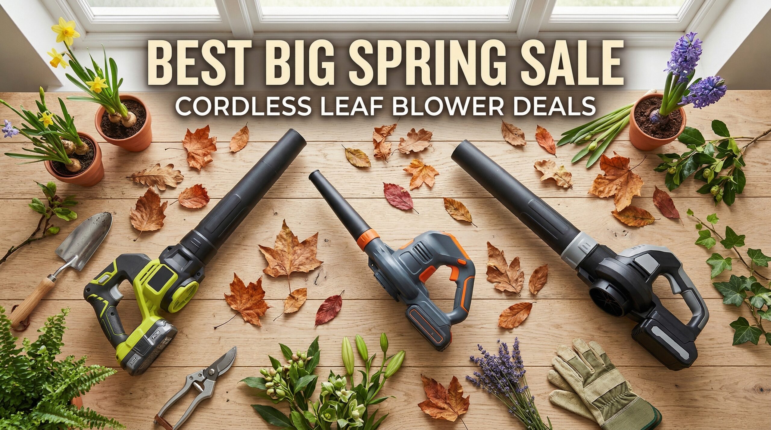 Best Big Spring Sale Cordless Leaf Blower Deals on Amazon