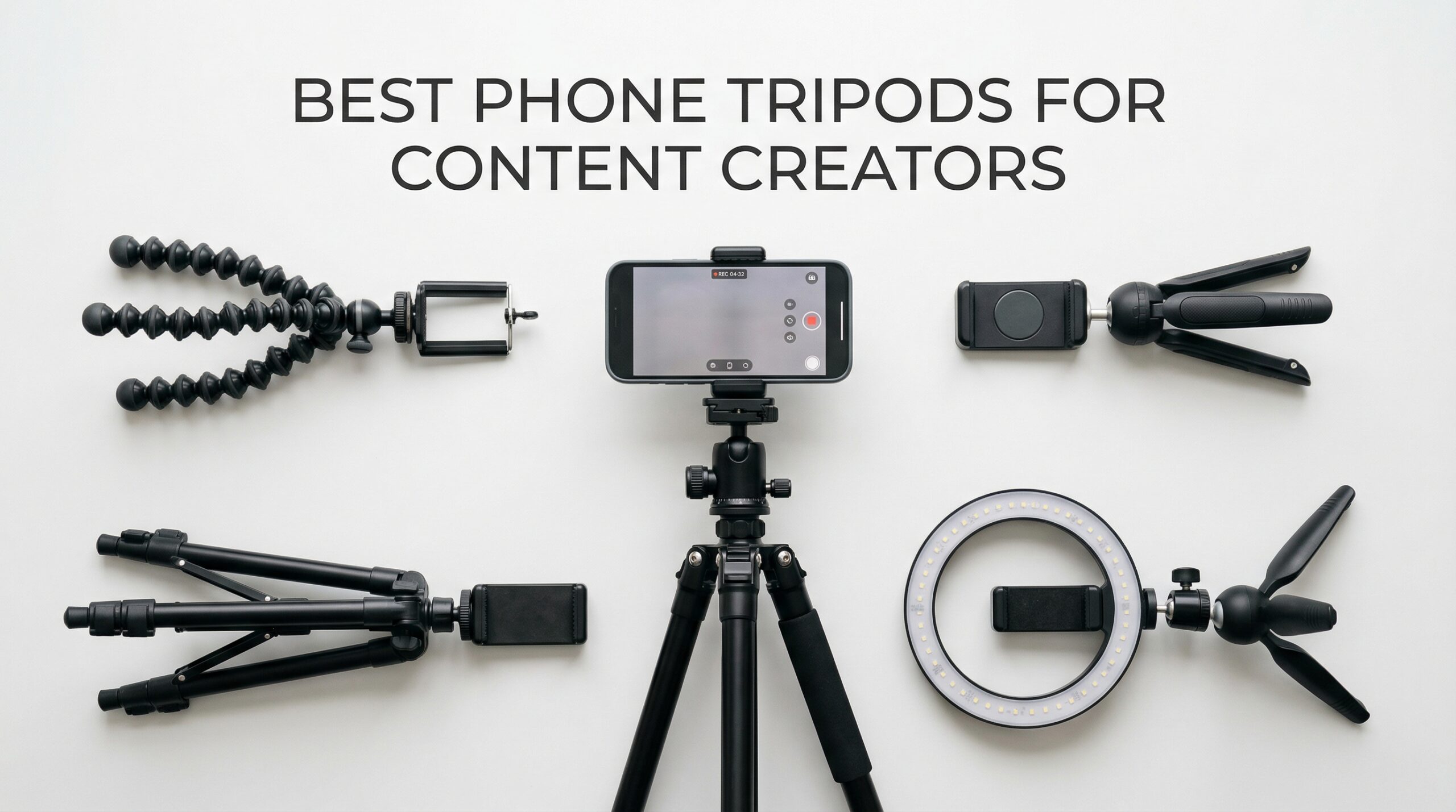 best phone tripods for content creators