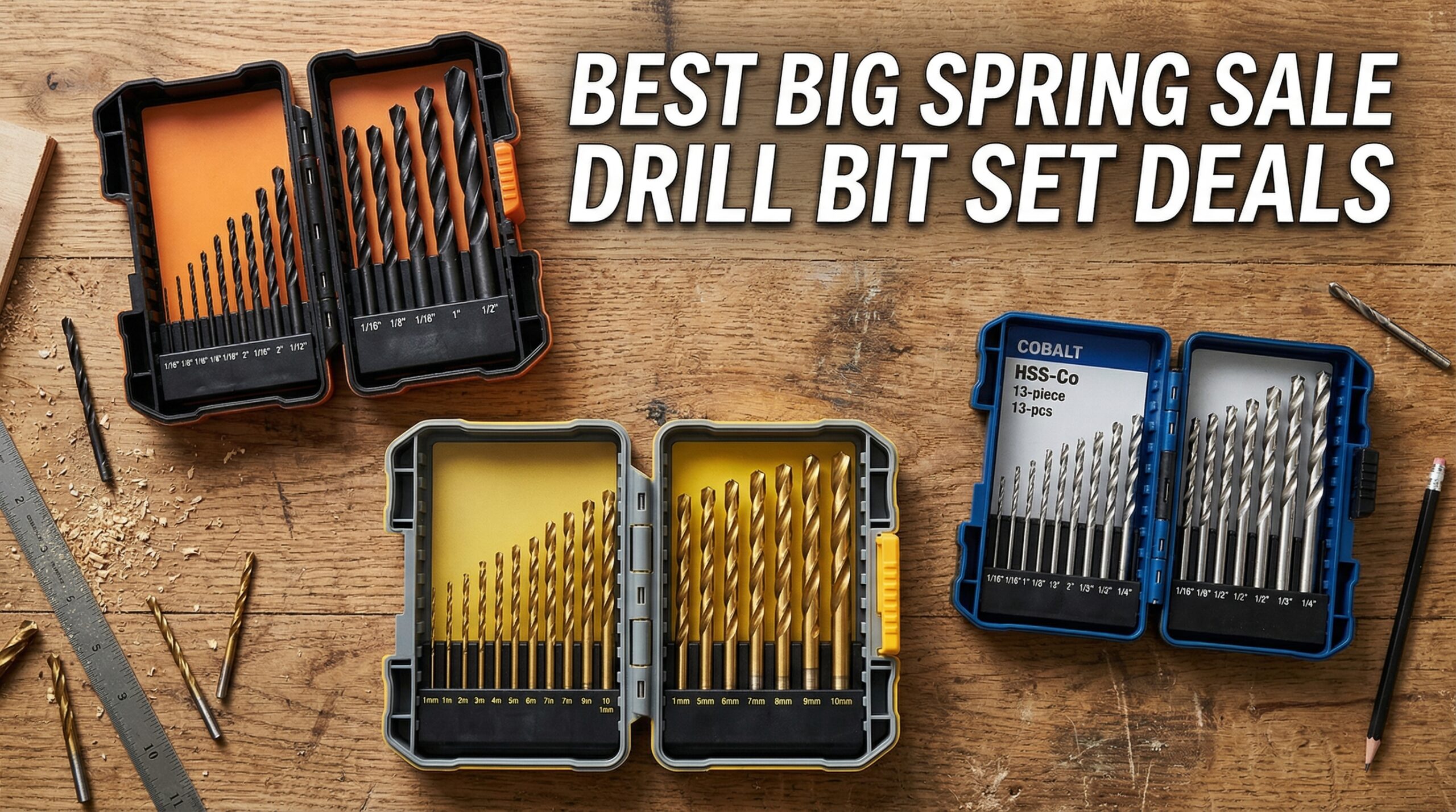 Best Big Spring Sale Drill Bit Set Deals on Amazon