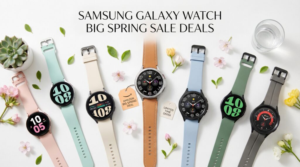 Current image: Best Big Spring Sale Samsung Galaxy Watch Deals on Amazon