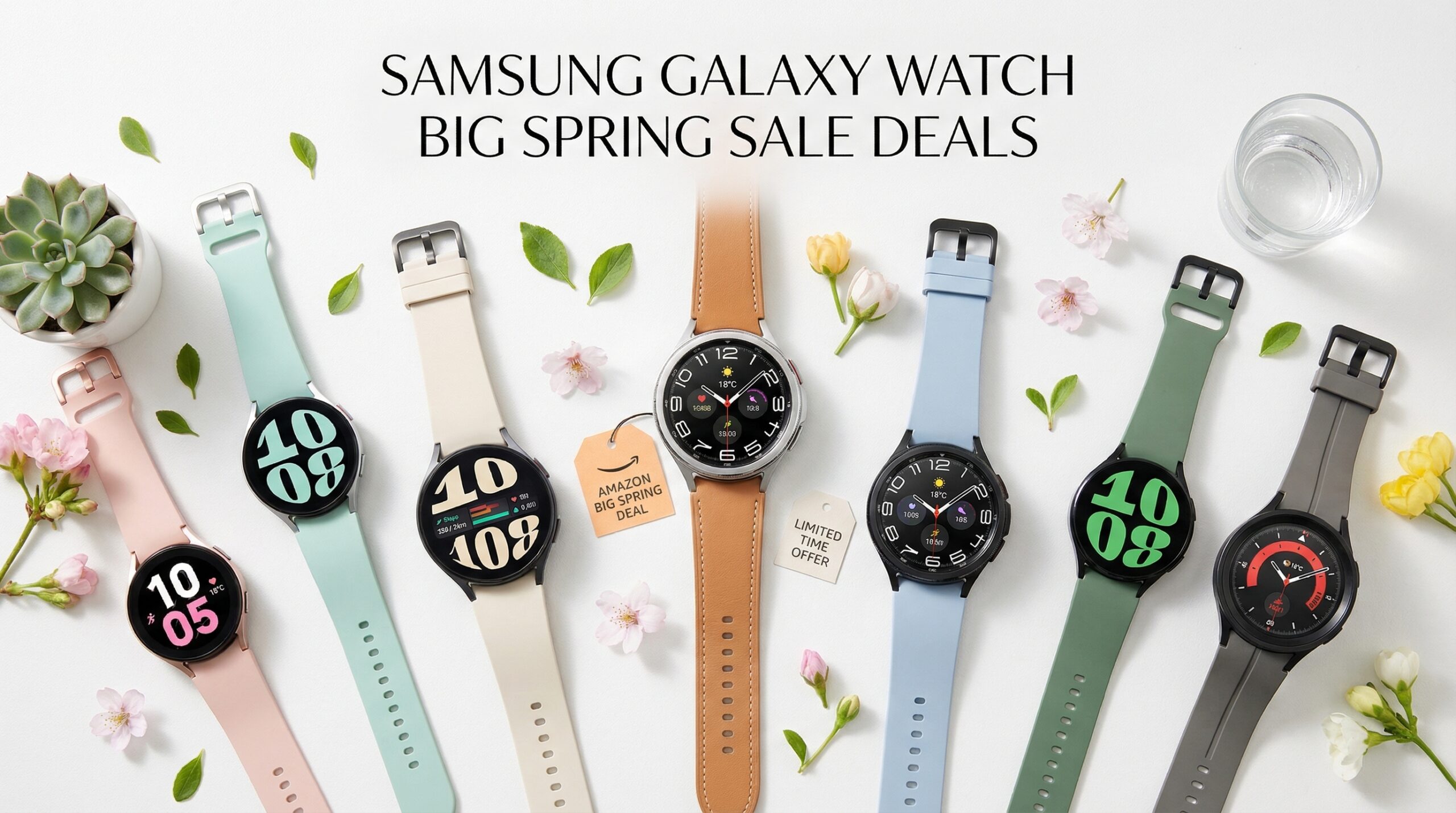 Best Big Spring Sale Samsung Galaxy Watch Deals on Amazon