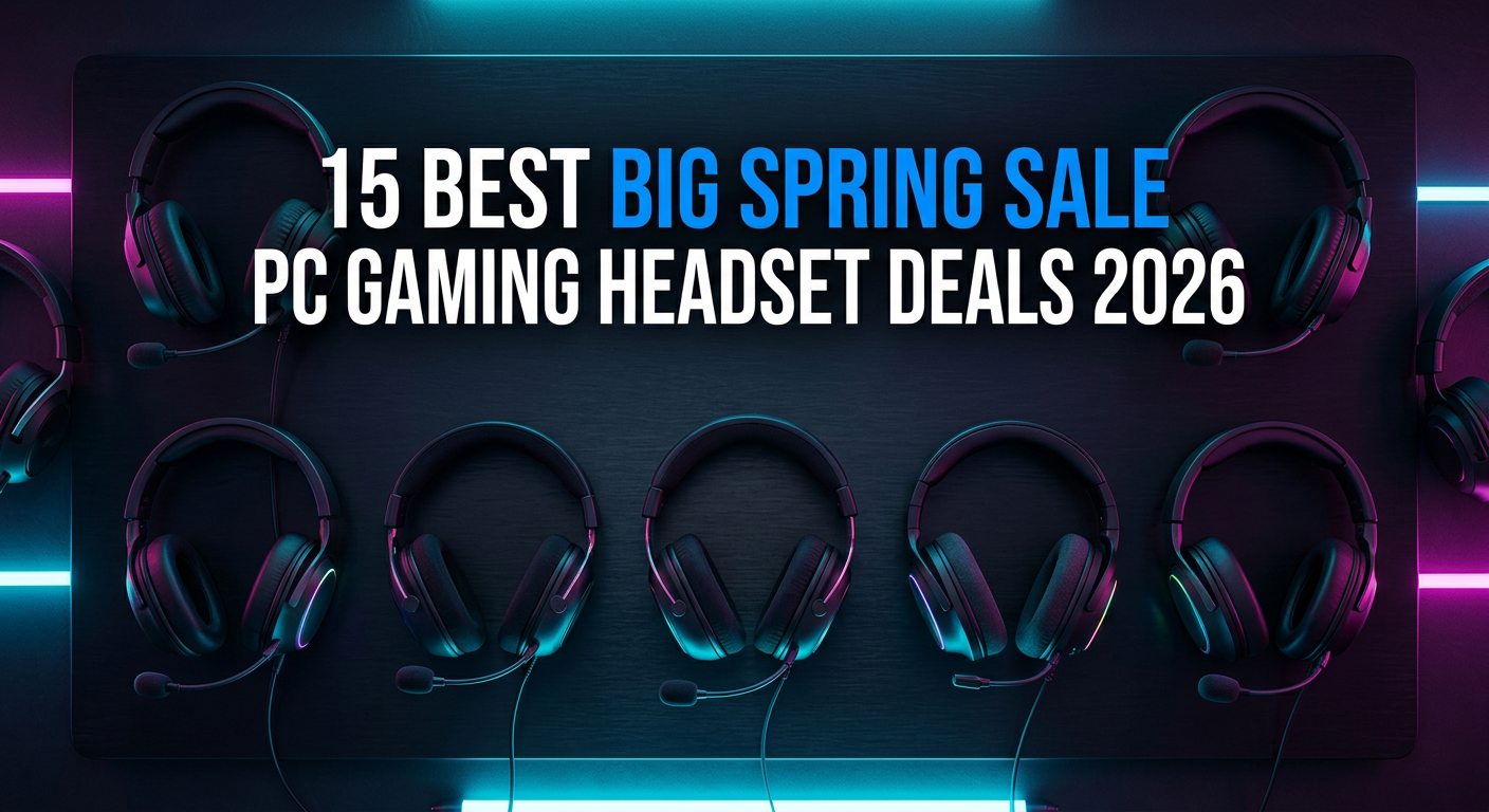 Best Big Spring Sale PC Gaming Headset Deals on Amazon