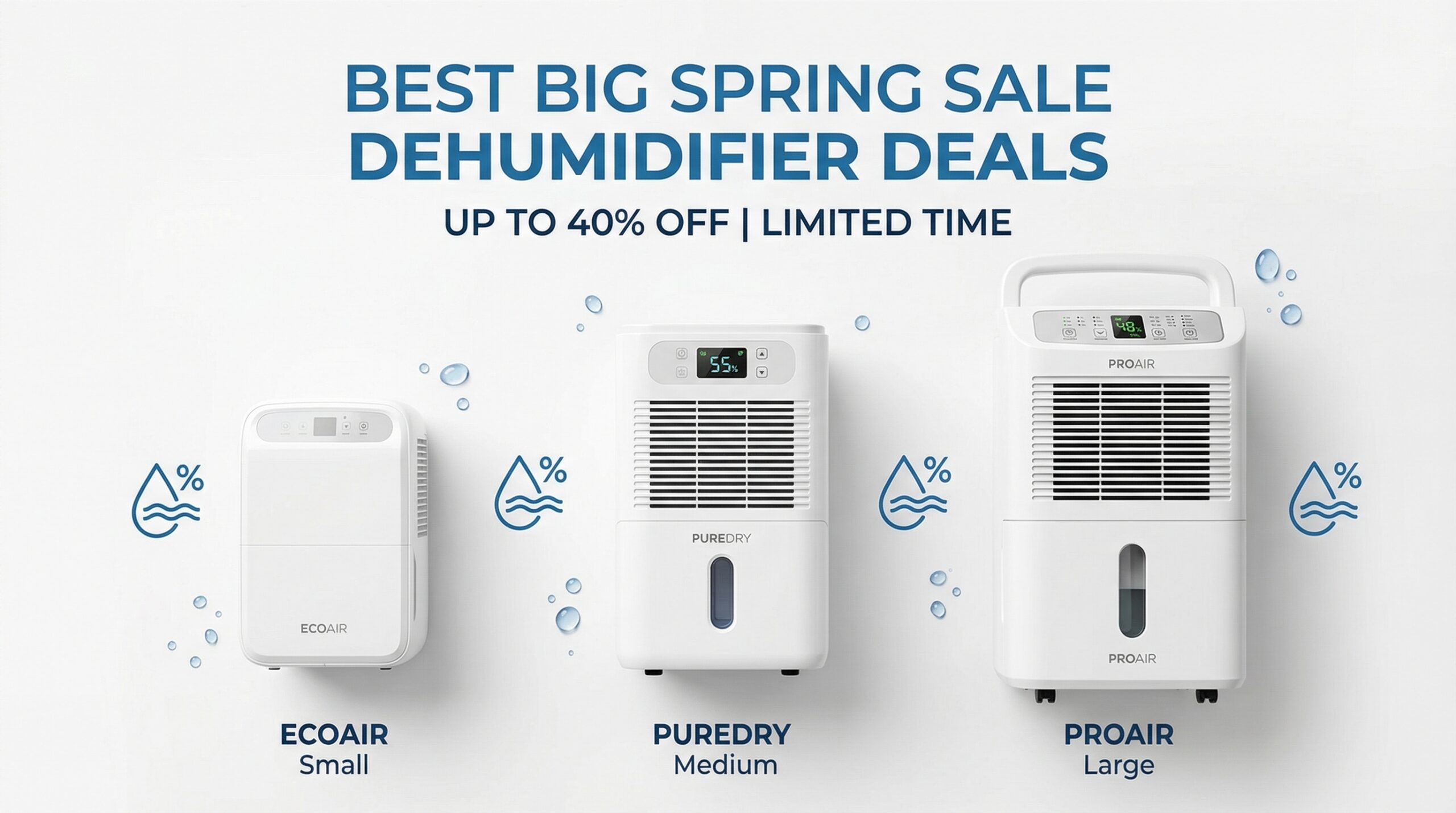 Best Big Spring Sale Dehumidifier Deals on Amazon