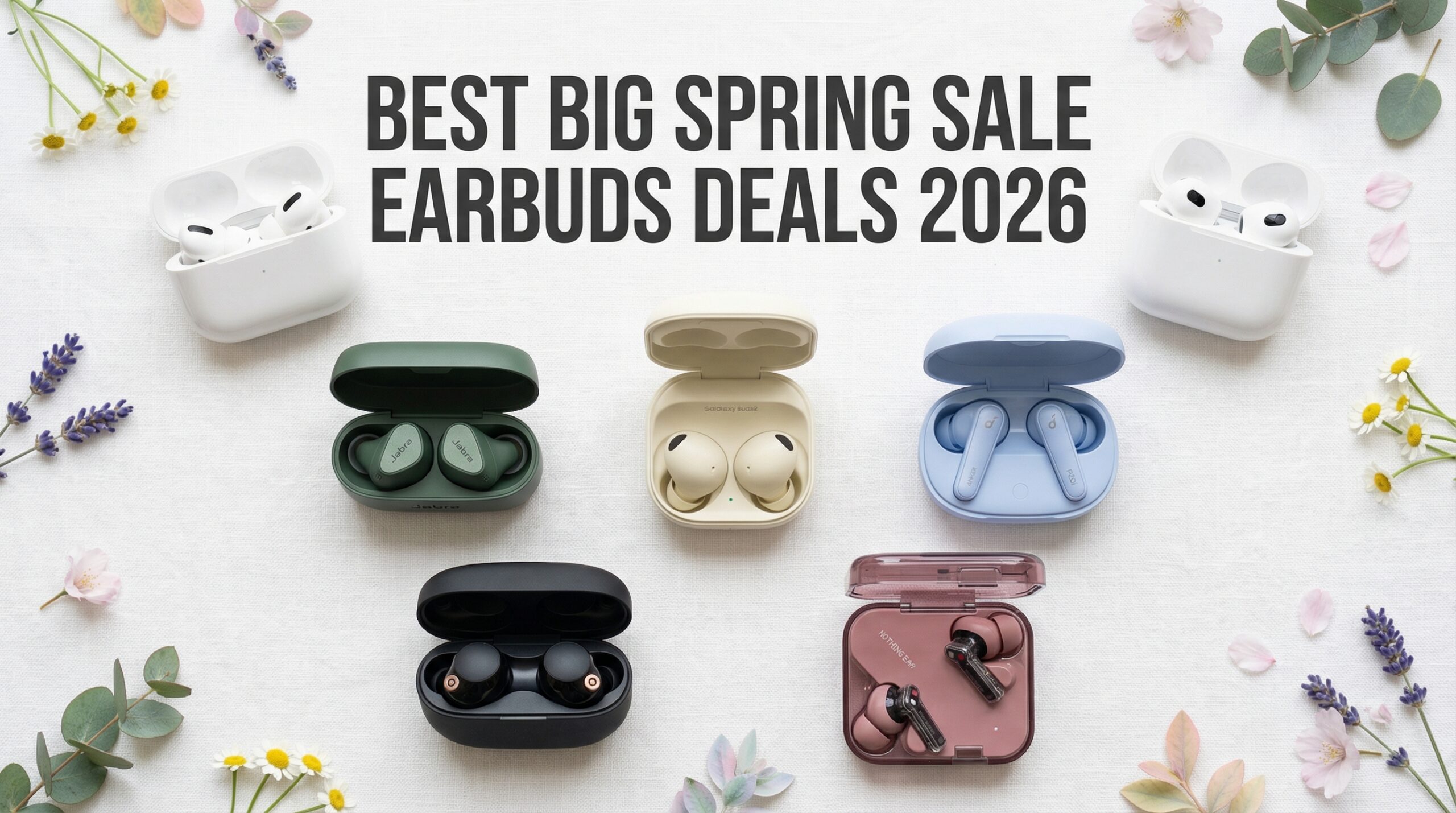 Best Big Spring Sale Earbuds Deals on Amazon