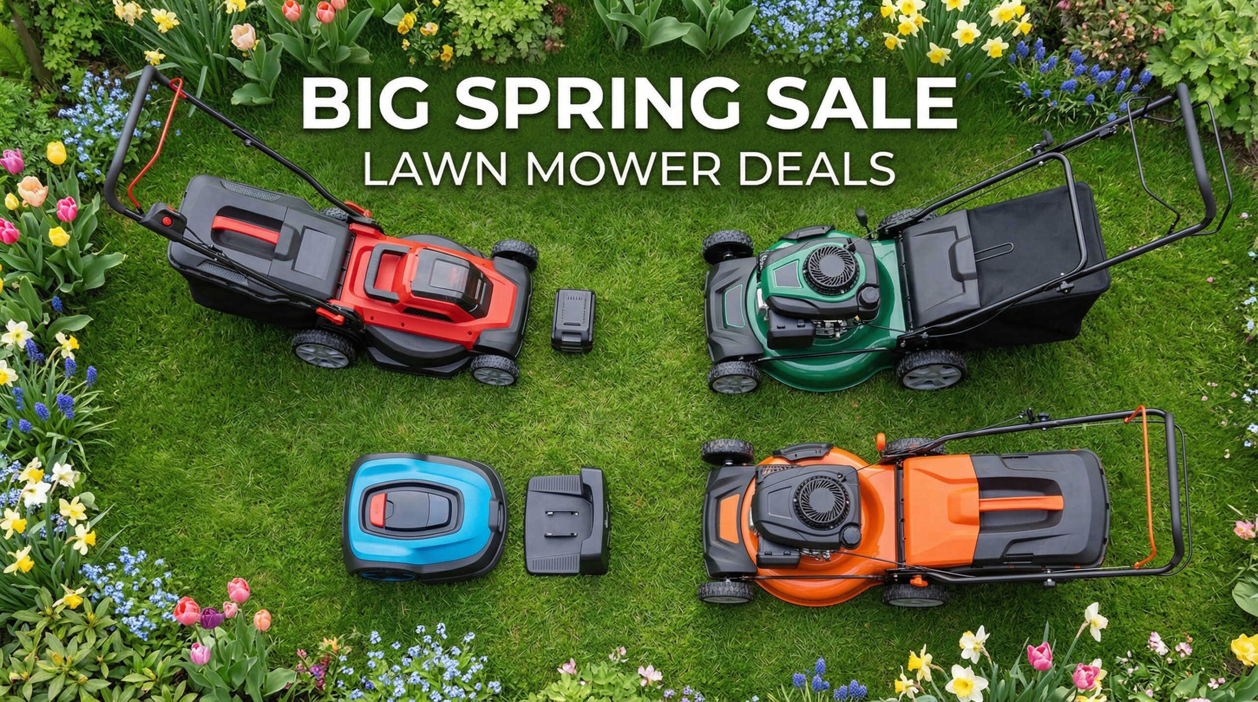 Best Big Spring Sale Lawn Mower Deals on Amazon