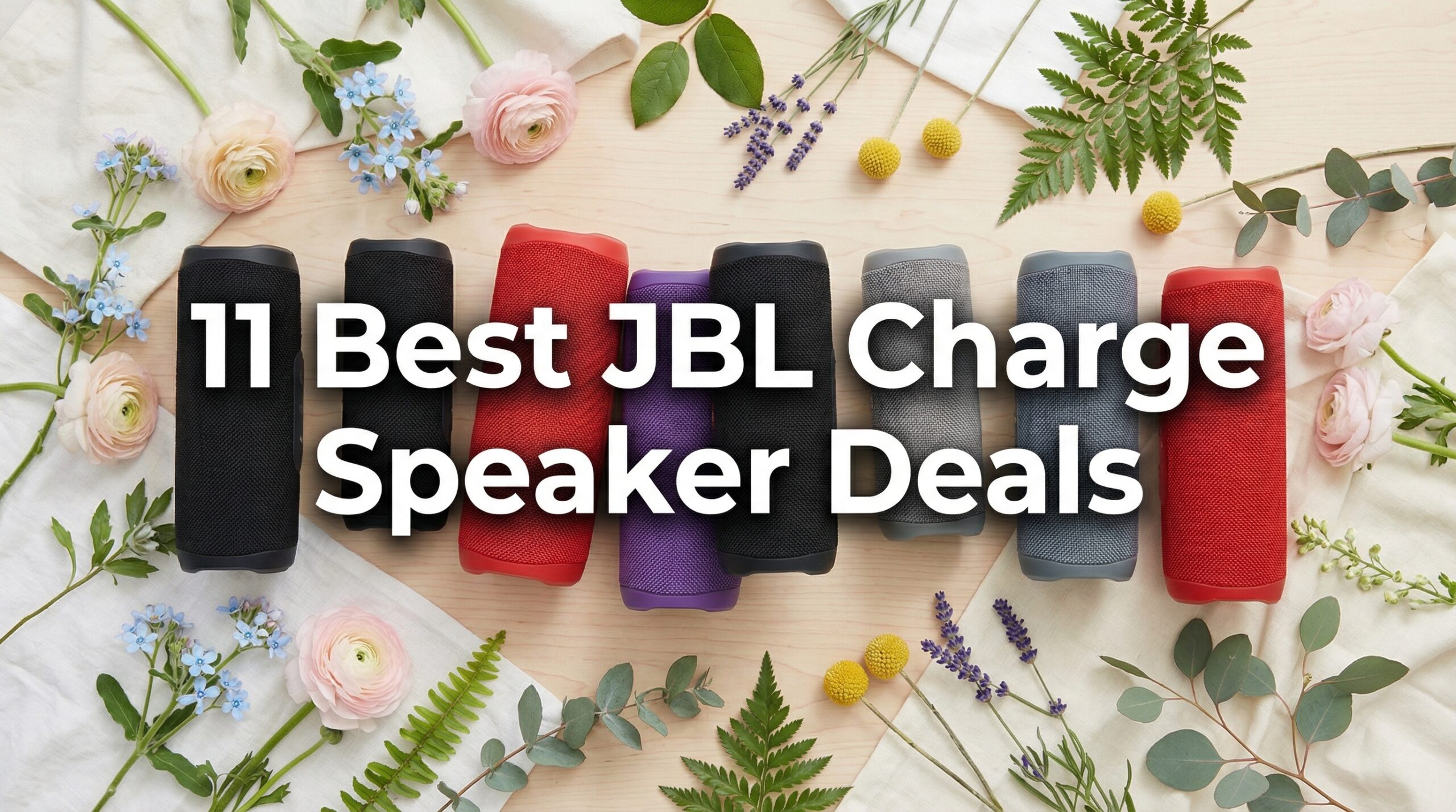 Best Big Spring Sale JBL Charge Speaker Deals on Amazon