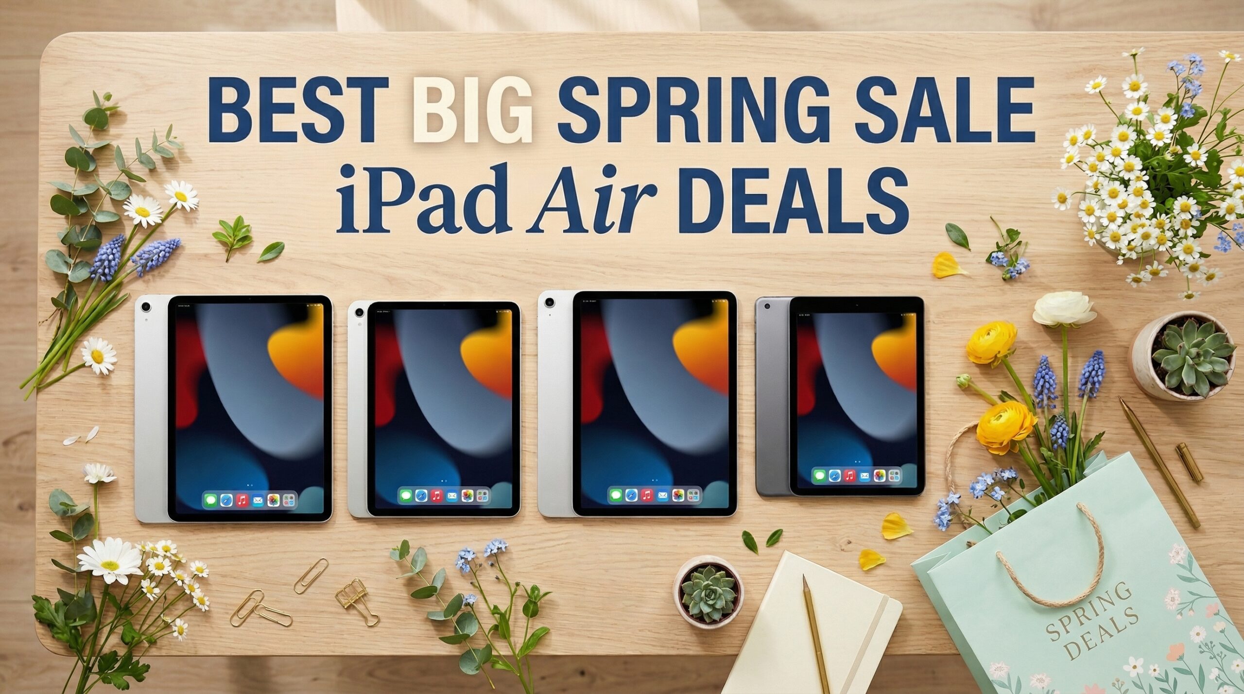 Best Big Spring Sale iPad Air Deals on Amazon