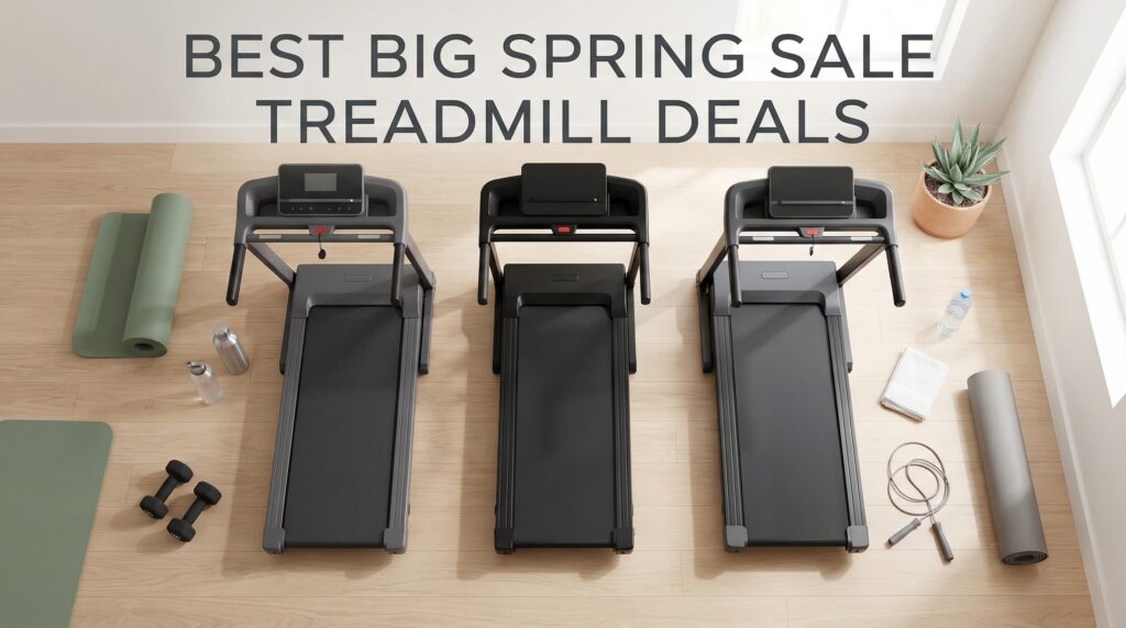 Current image: Best Big Spring Sale Treadmill Deals on Amazon