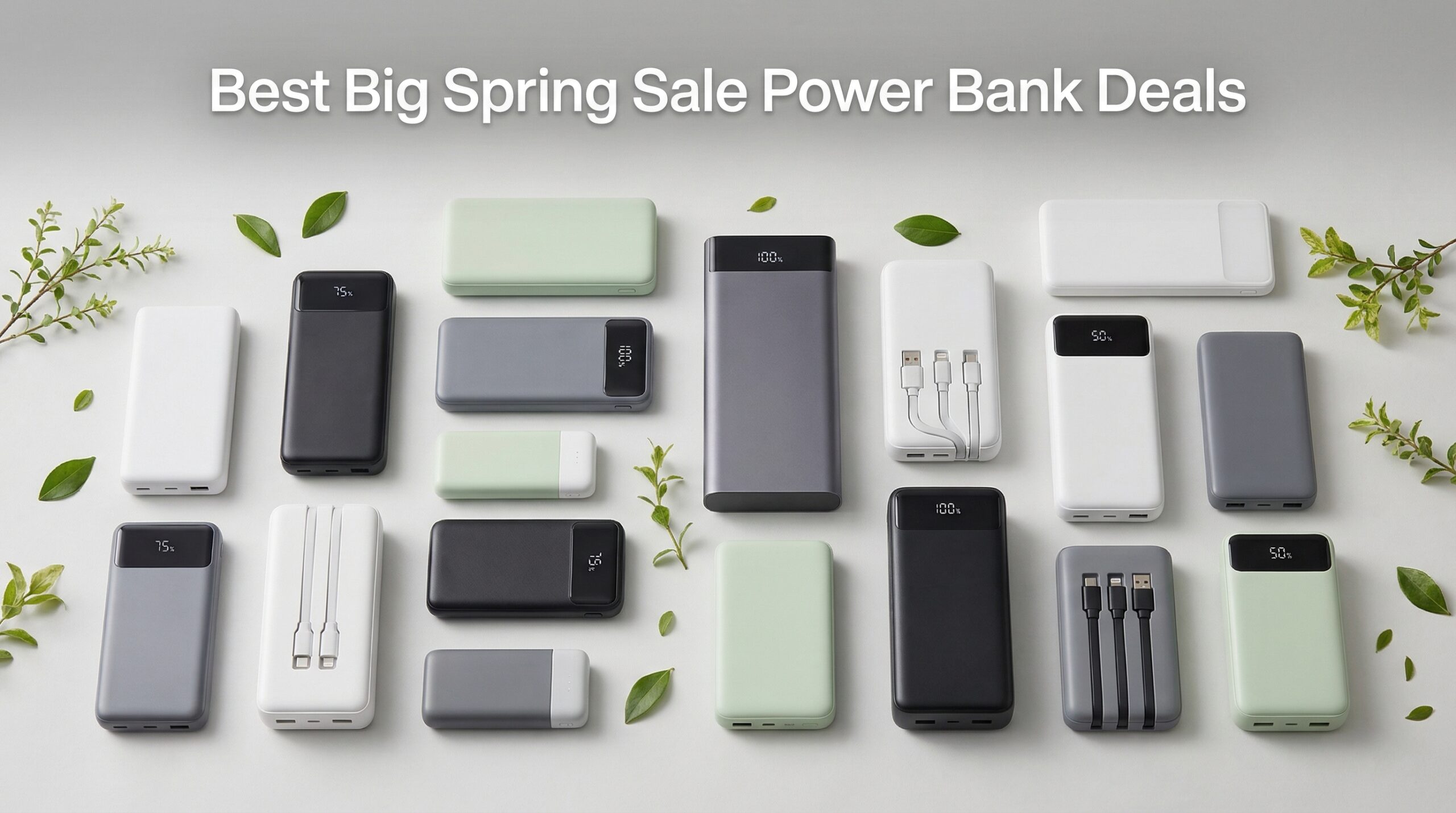 Best Big Spring Sale Power Bank Deals on Amazon
