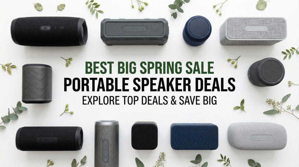 Current image: Best Big Spring Sale Portable Speaker Deals on Amazon