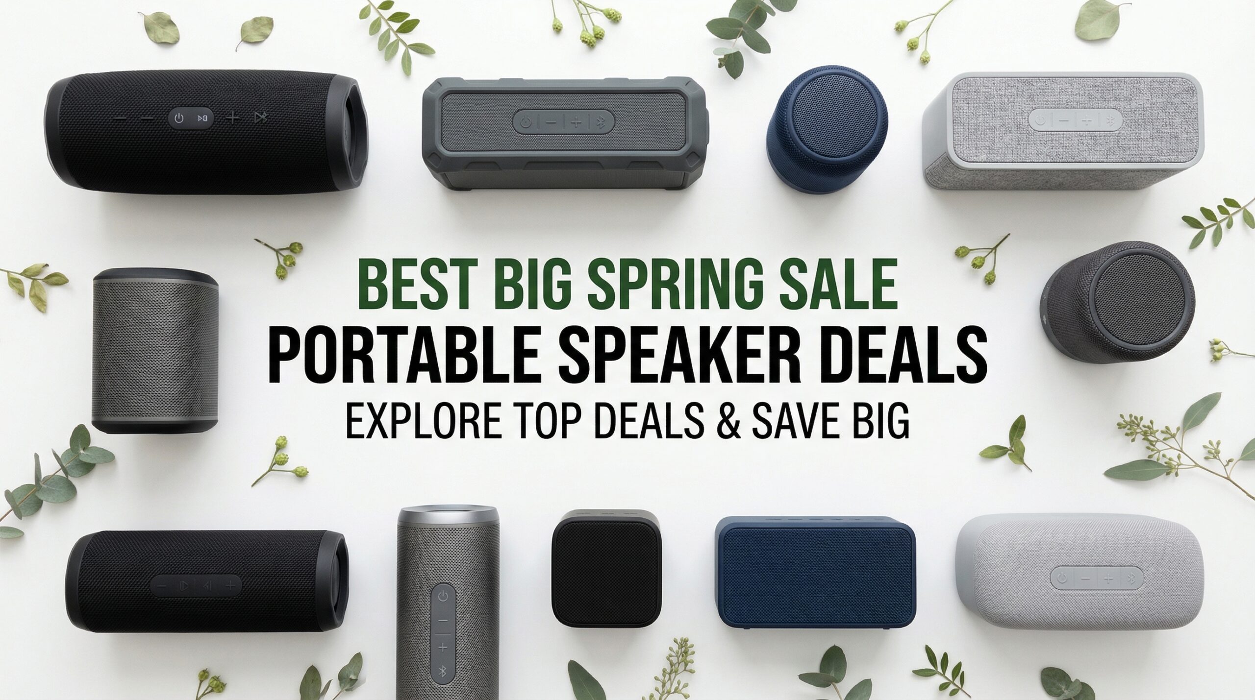 Best Big Spring Sale Portable Speaker Deals on Amazon