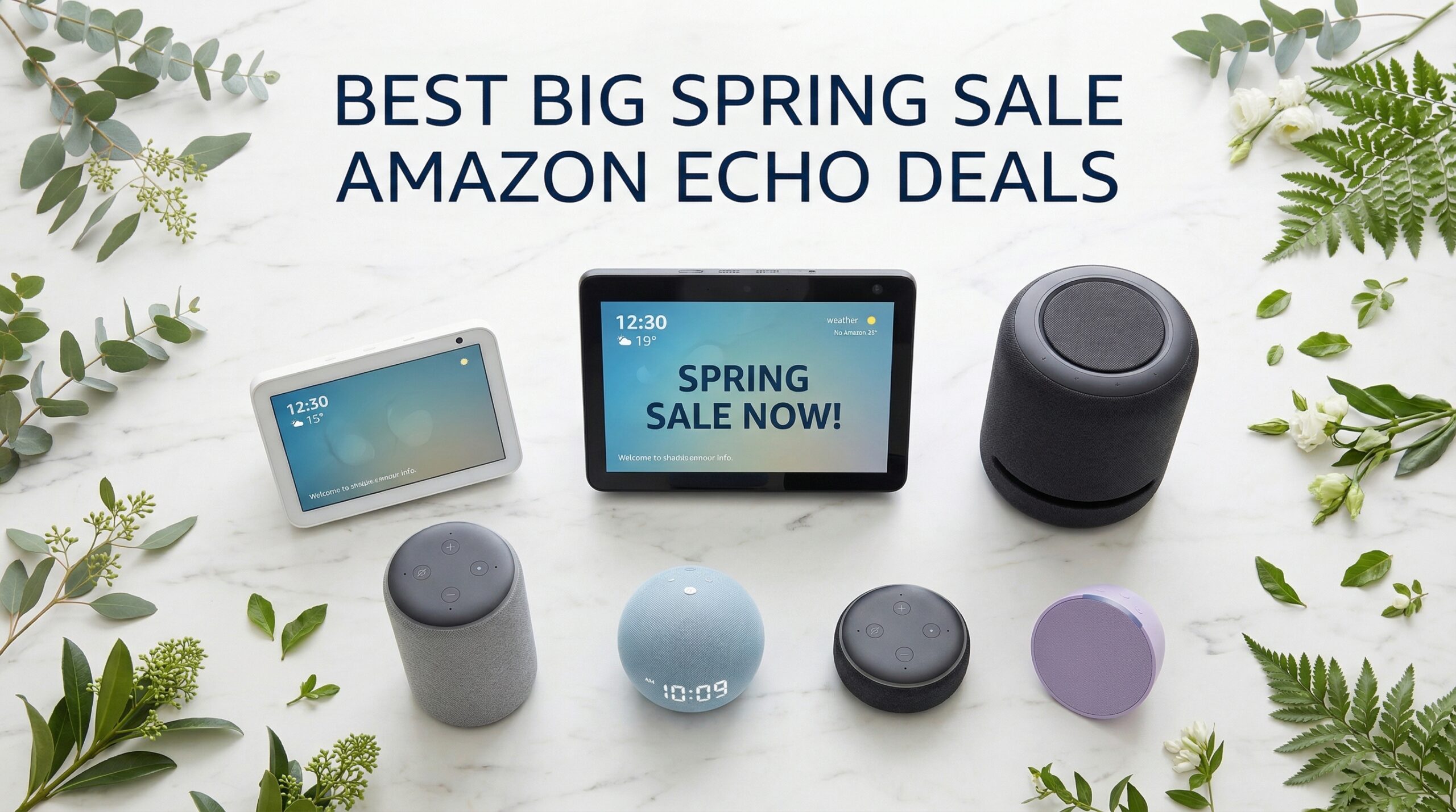Best Big Spring Sale Amazon Echo Deals on Amazon