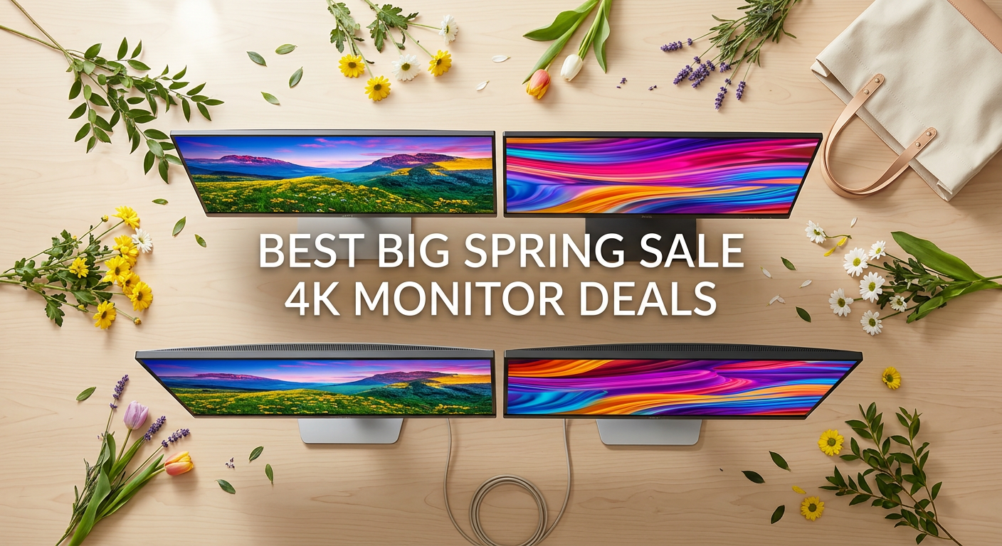 Best Big Spring Sale 4K Monitor Deals on Amazon