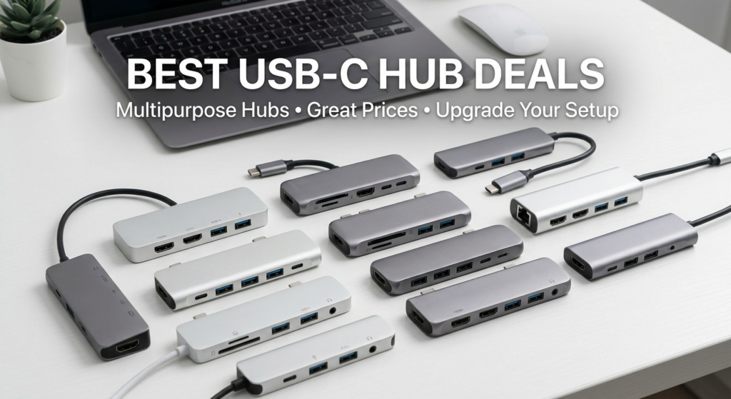 Current image: Best Big Spring Sale USB-C Hub Deals on Amazon
